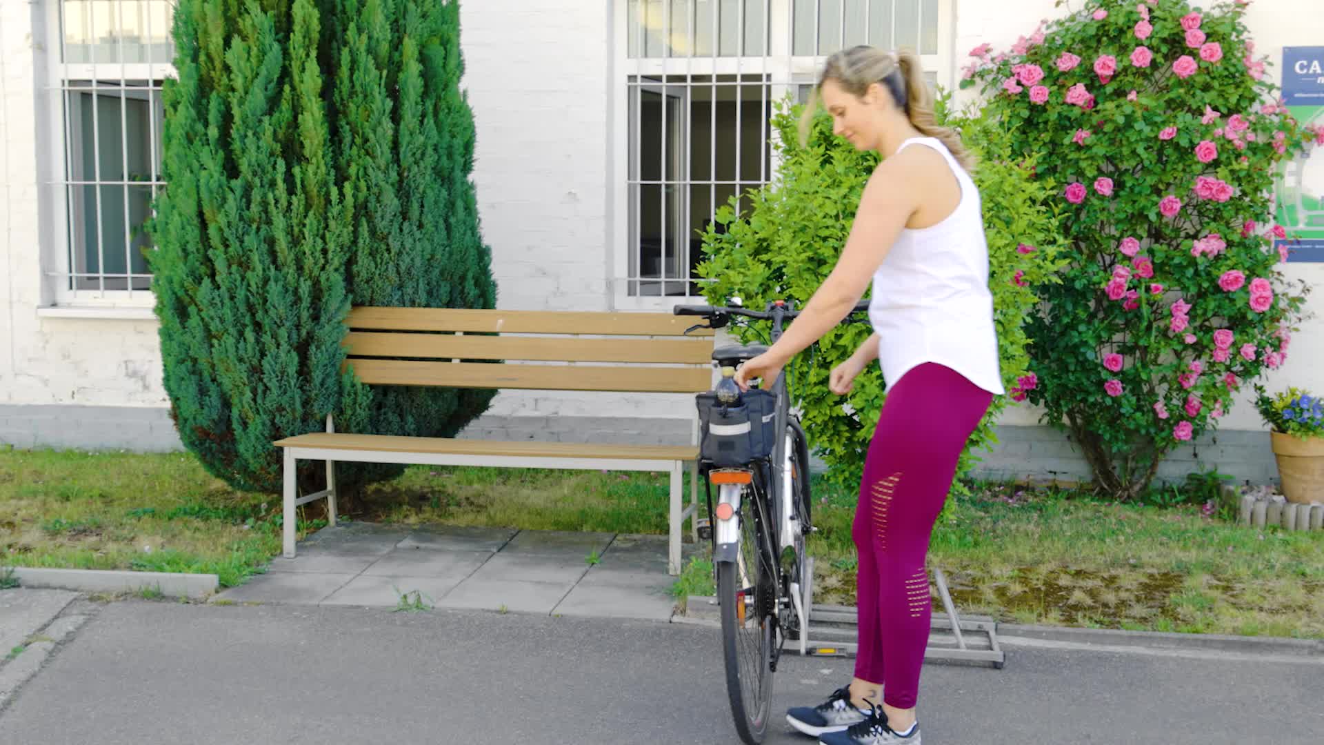 Relaxdays Gepäckträgertasche Fahrrad, isoliert, mit Produktbild-Vorschau 7