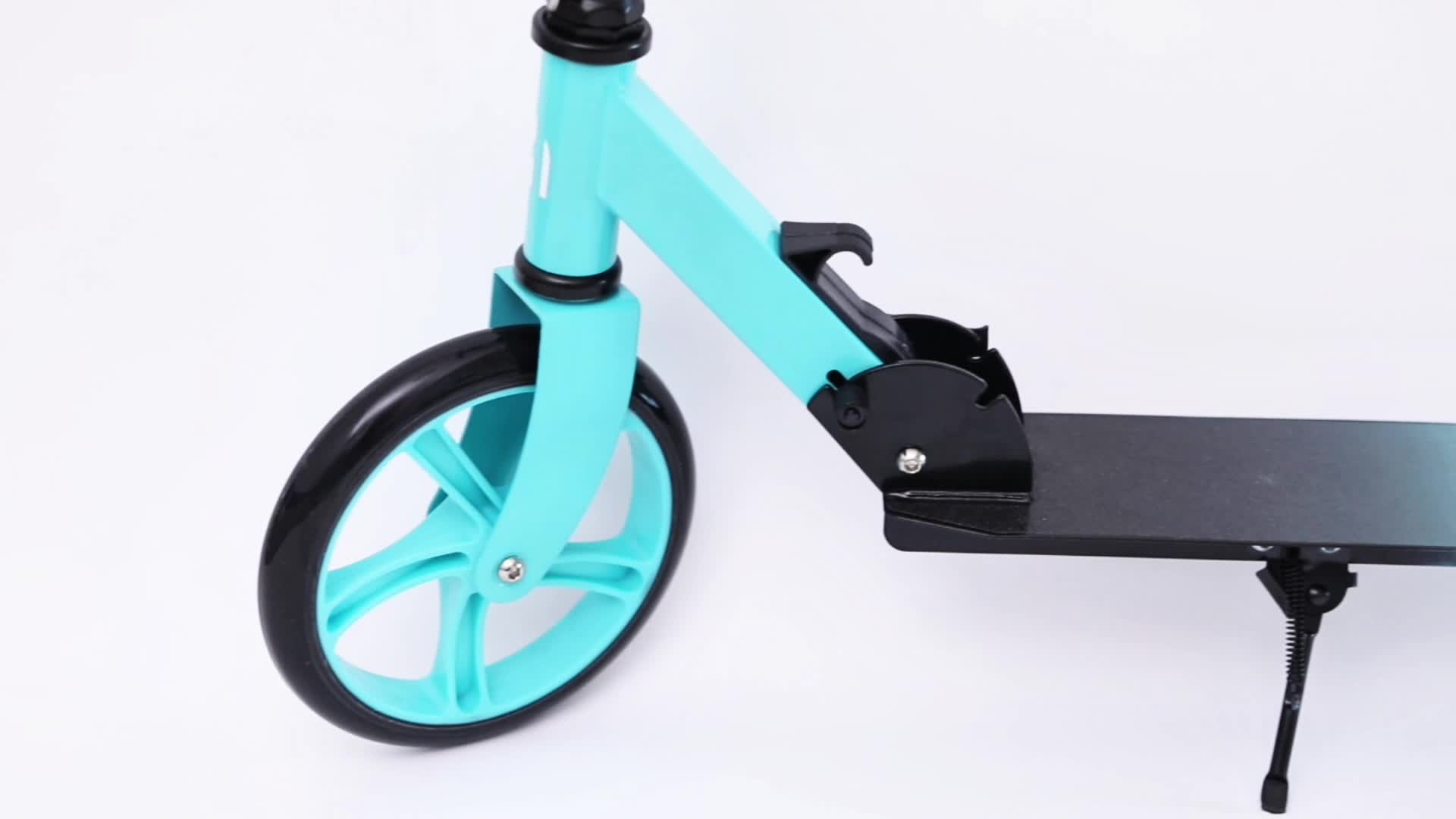 Habib 200mm Cityroller  | Klappbar & bis 100kg: Grün Produktbild-Vorschau 7