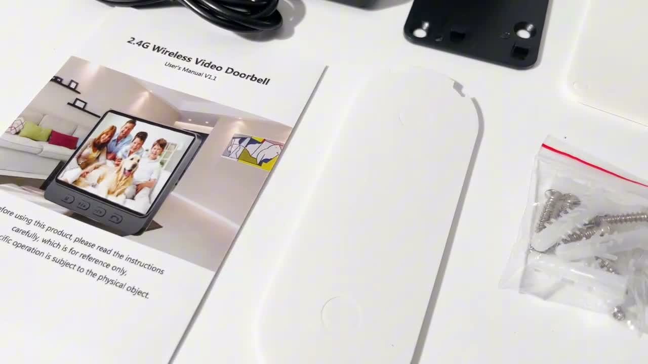 Funk Video Türklingel mit Kamera & 4,3 Zoll Display, 170° Produktbild-Vorschau 7