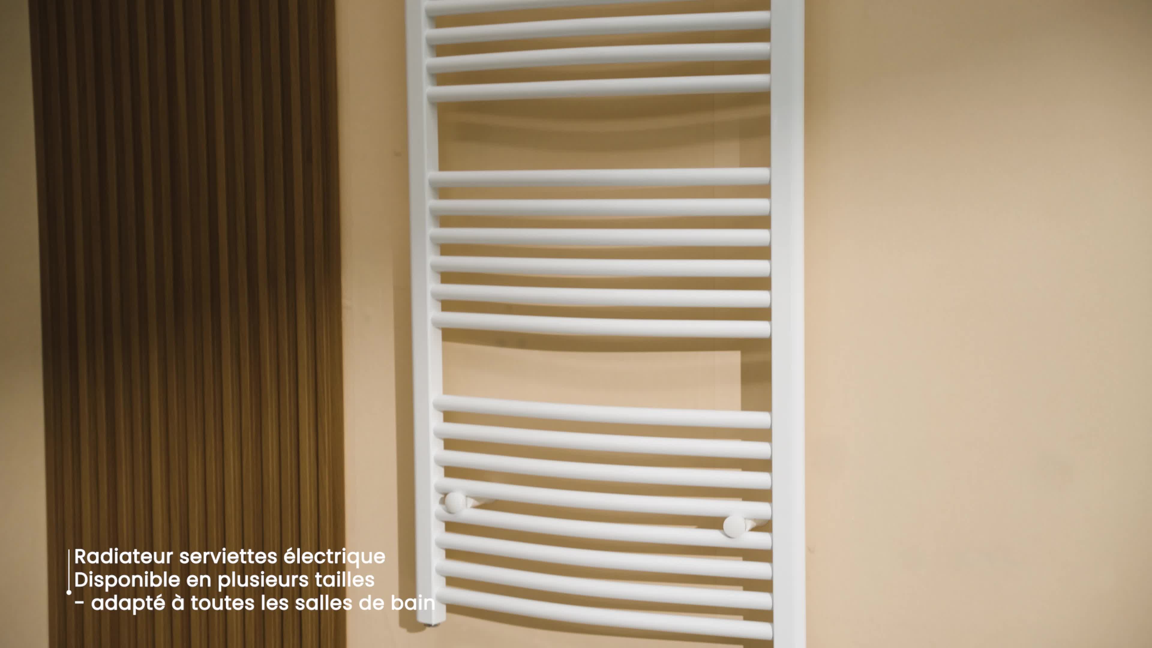 EMKE Radiateur électrique de salle de bain 140 x 40 cm 500 Voir les images du produit 5