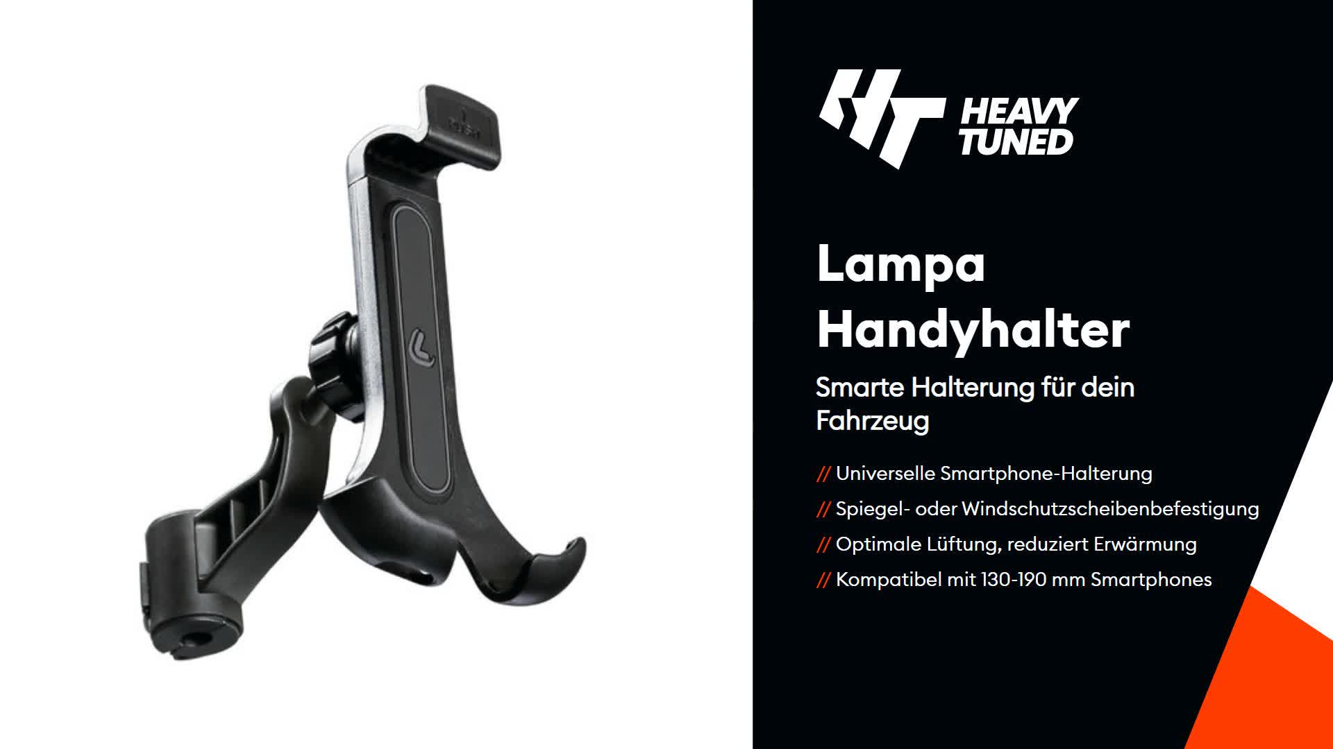 Lampa Handyhalter Smart Flow Zubehör Motorrad Produktbild-Vorschau 7