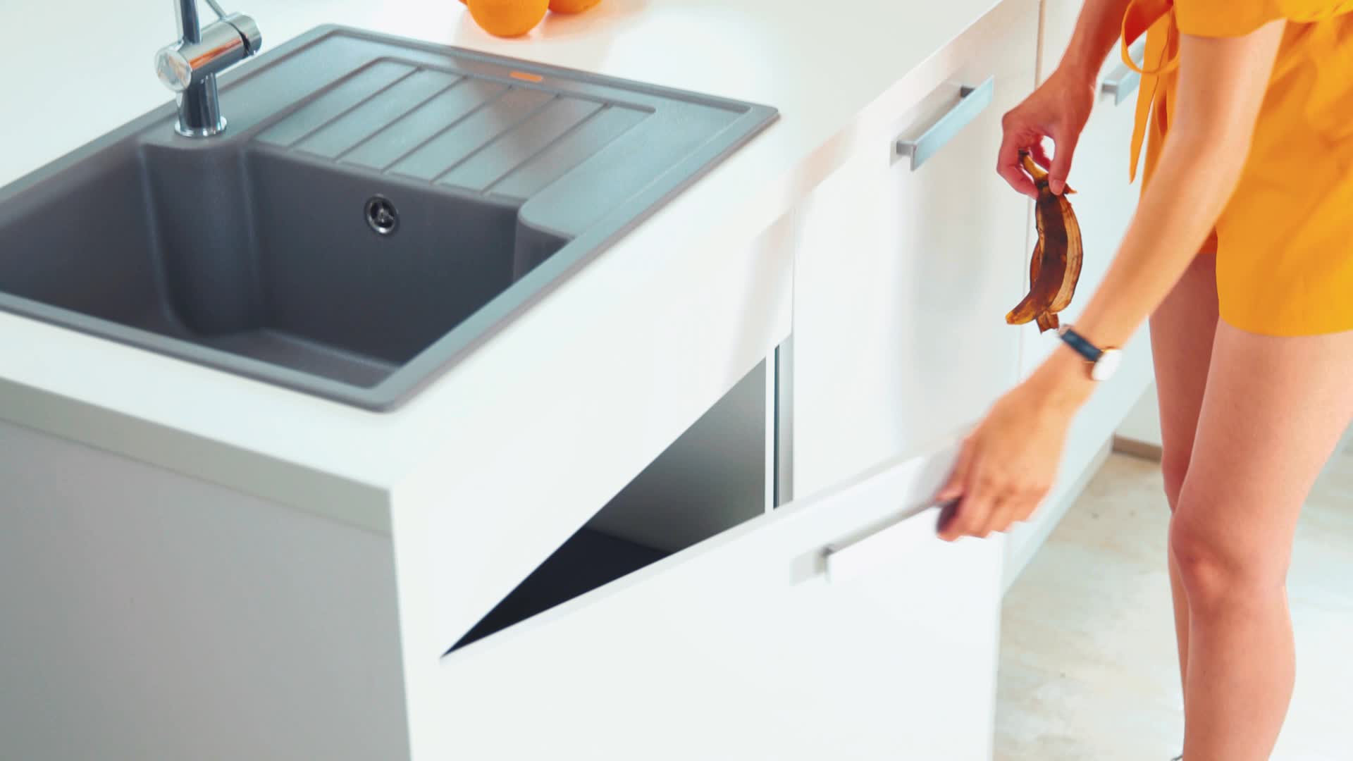Relaxdays Einbaumülleimer 2-fach, ausziehbarer Produktbild-Vorschau 7