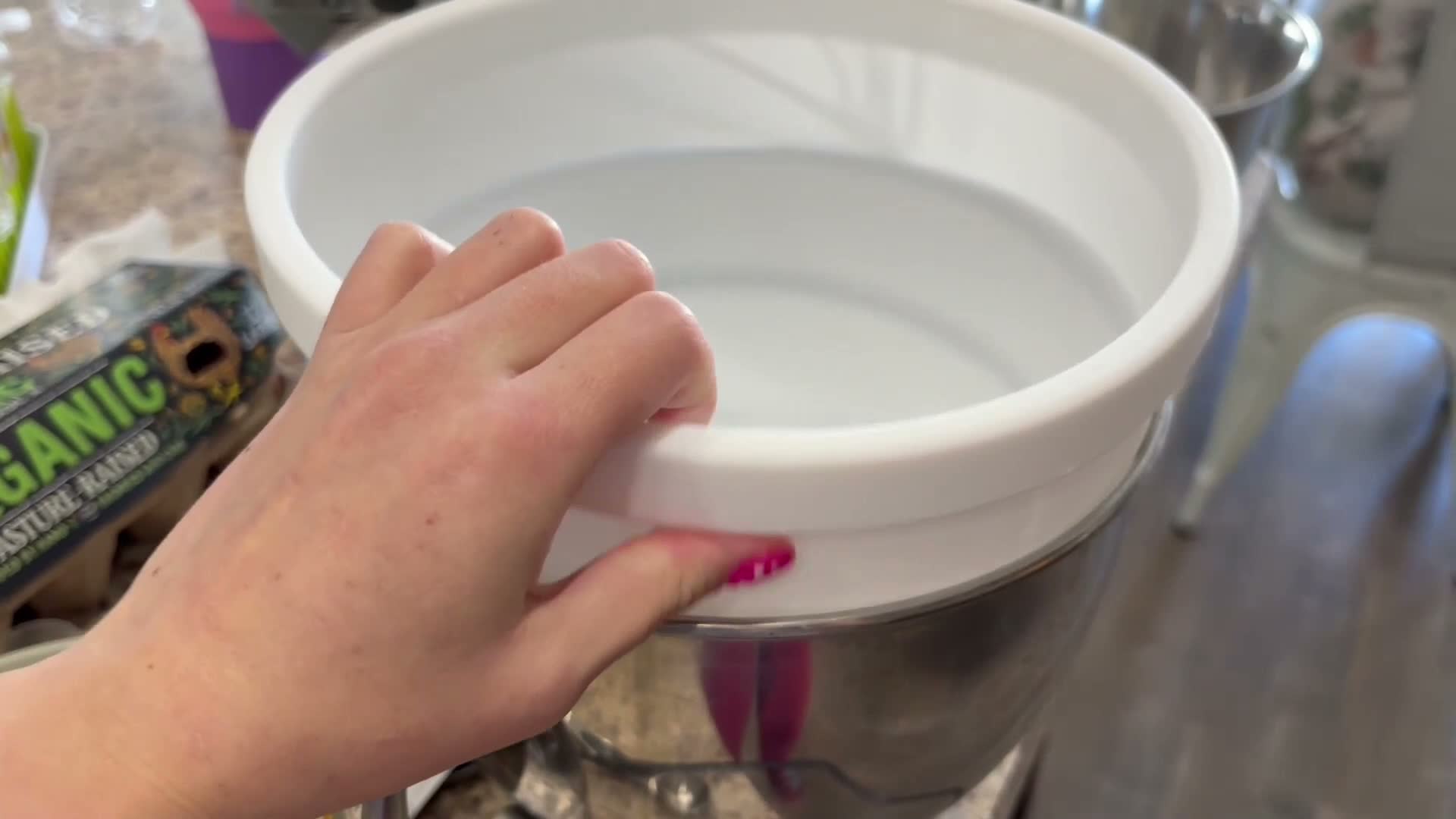 Silikon-Einsatz mit Deckel, kompatibel mit KitchenAid 4,8 L Produktbild-Vorschau 7
