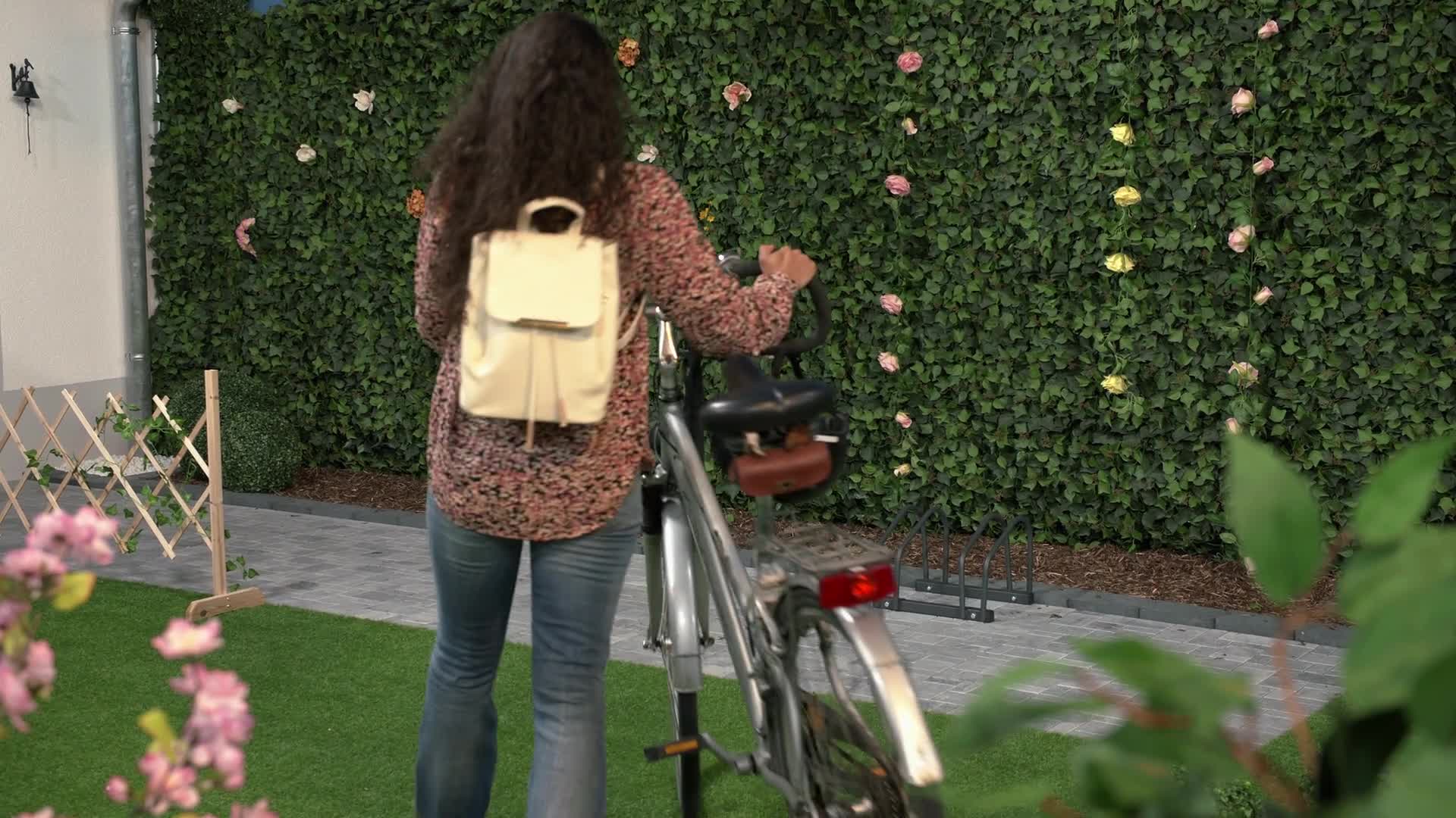 Relaxdays Fahrradständer, für 2 Fahrräder, Stahl Produktbild-Vorschau 7
