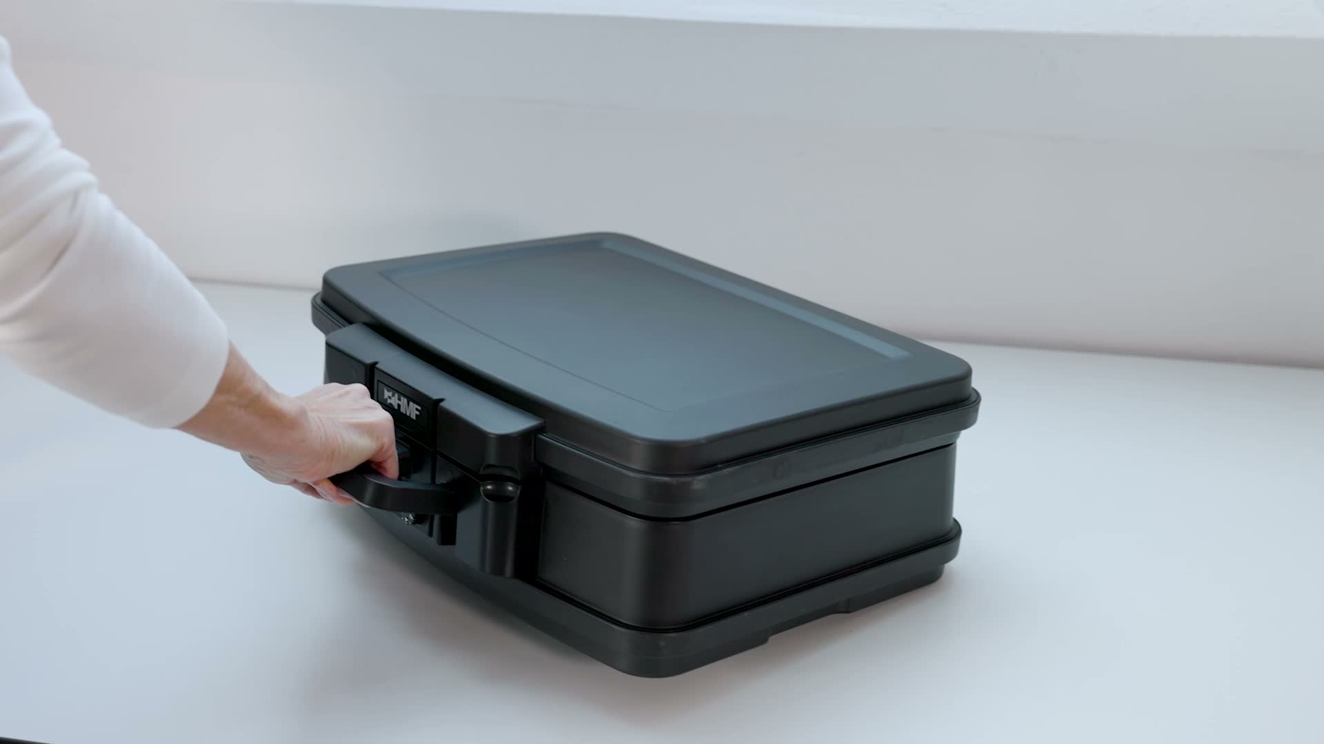 HMF 250437 Feuerfeste Wasserdichte Dokumentenkassette mit Produktbild-Vorschau 7