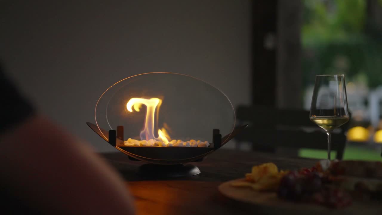 Olvy Tischkamin - Tischfeuer Komplettset - 32CM - inkl. Produktbild-Vorschau 7