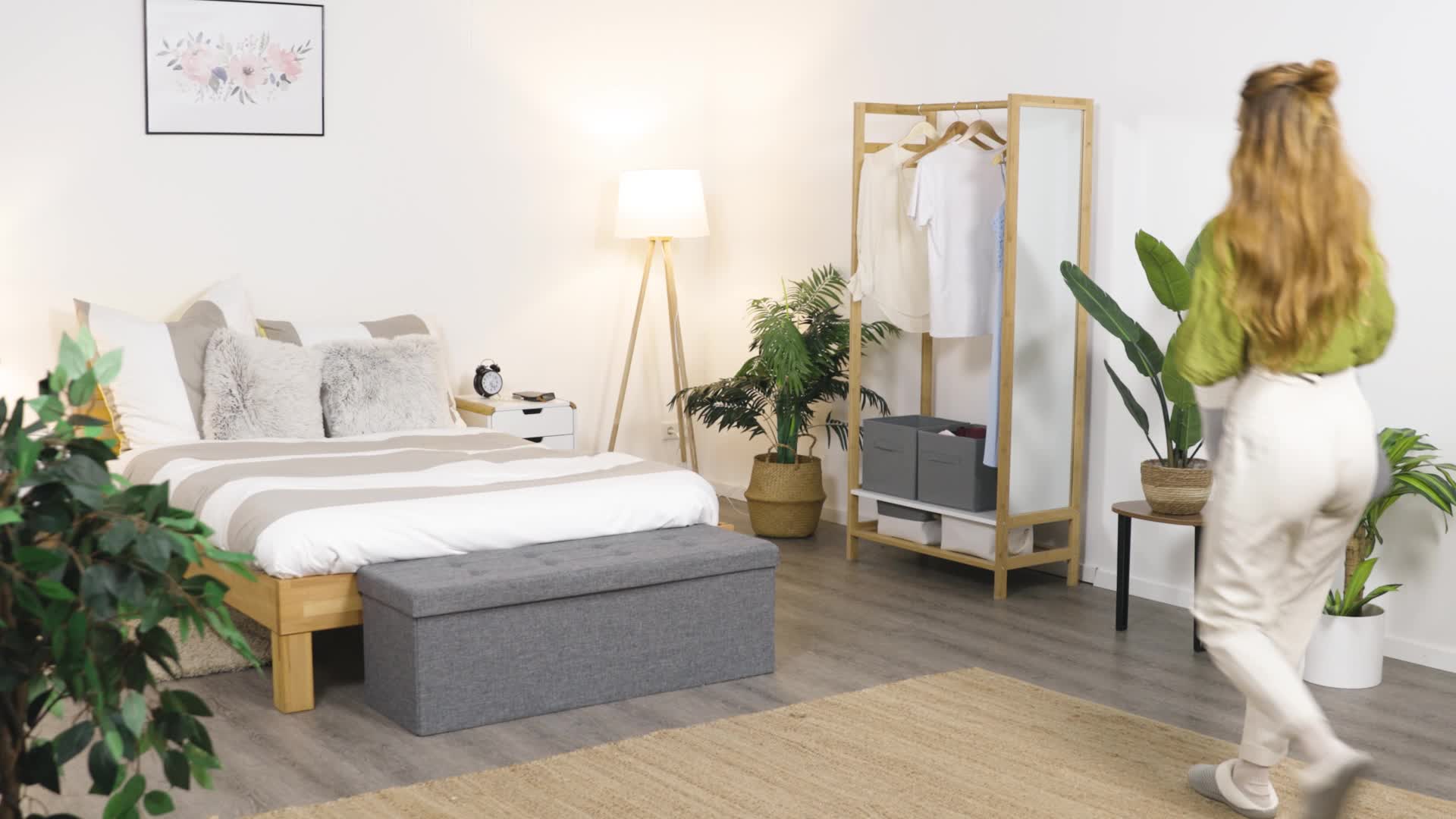 Relaxdays Aufbewahrungsbox, 19 l, Ordnungsbox aus Stoff, Produktbild-Vorschau 7