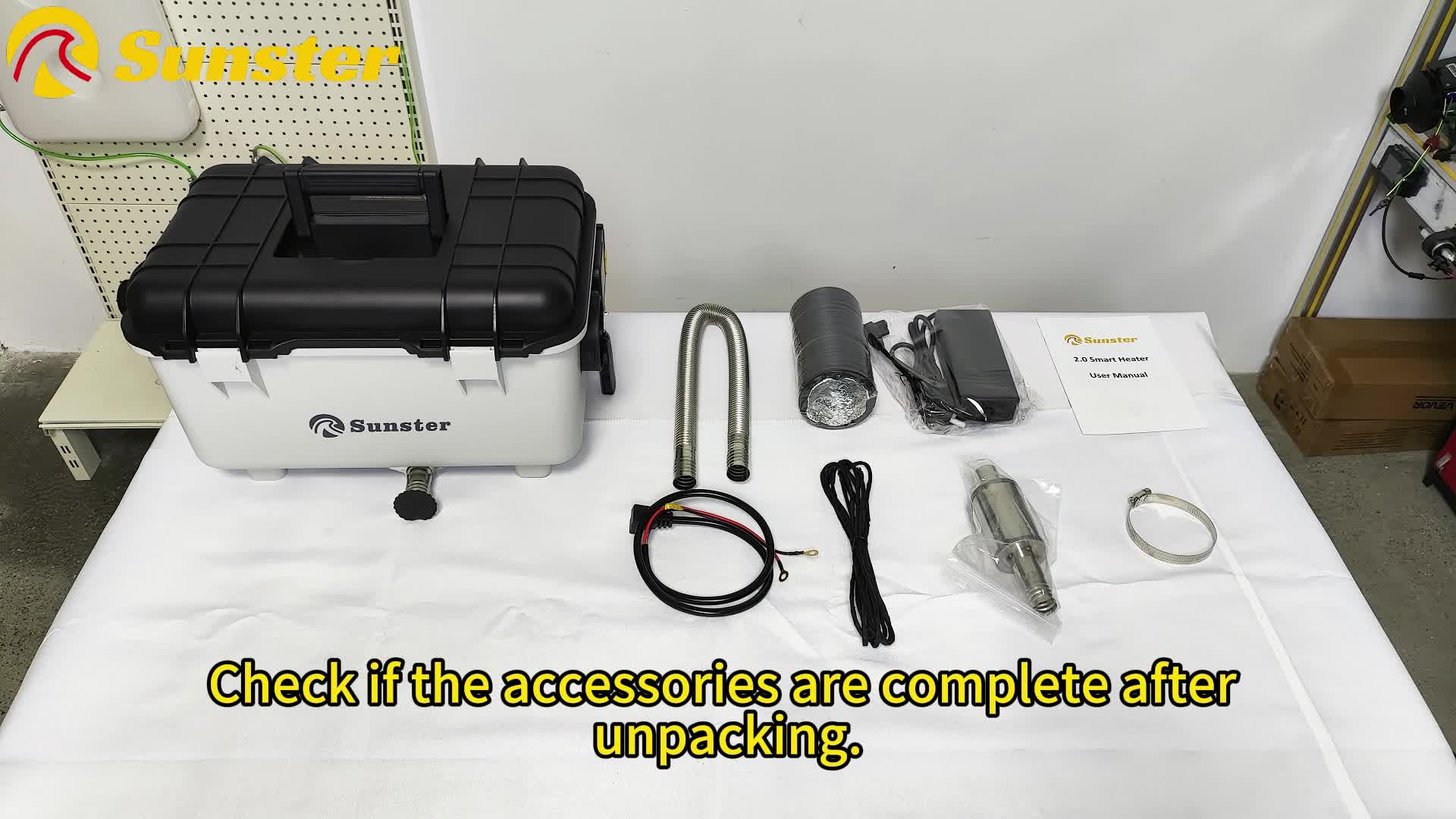Sunster Standheizung Dieselheizung 8KW 12/24V 230V mit Produktbild-Vorschau 7