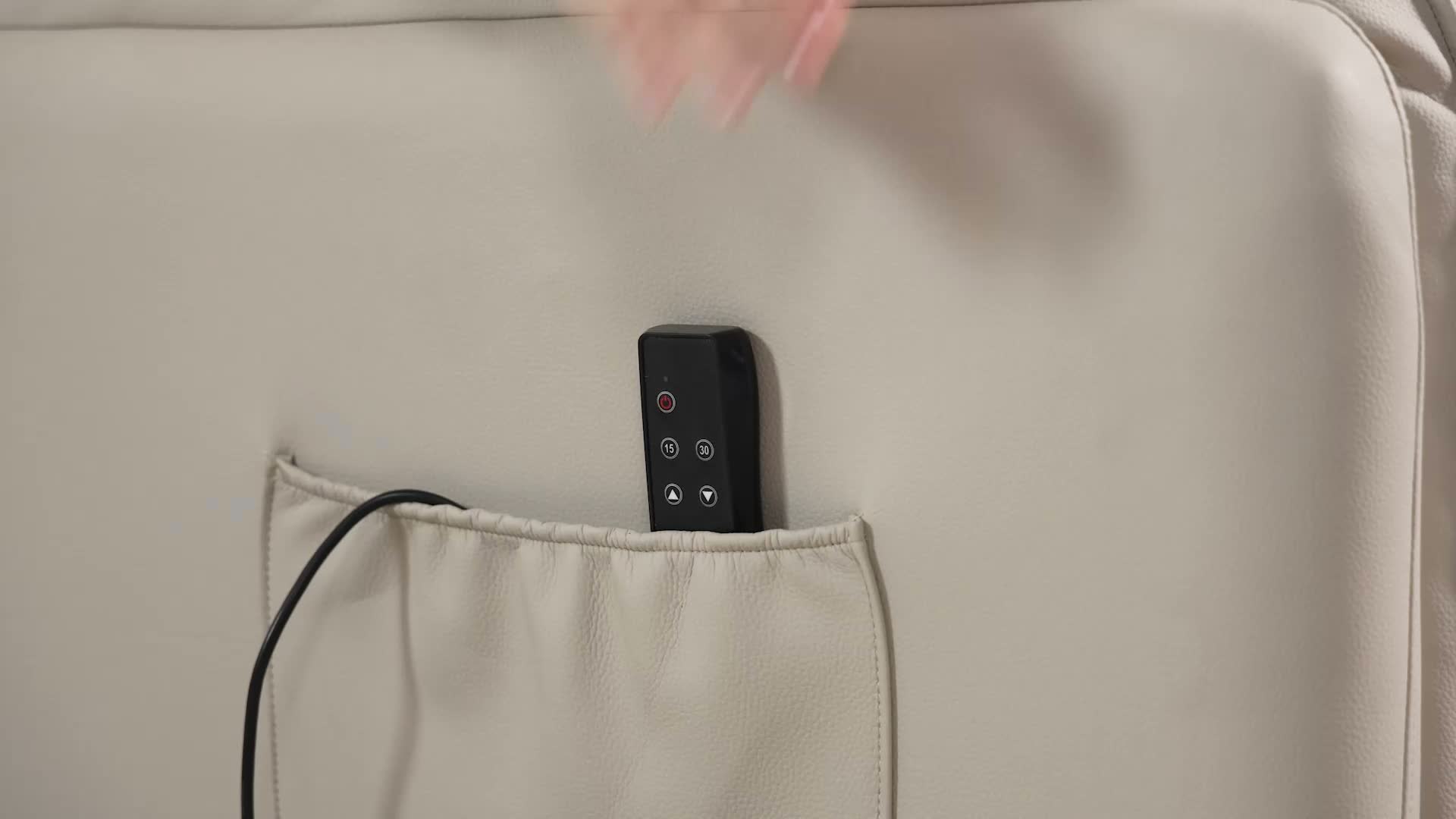 HOMCOM Elektrischer Massagesessel, Kunstlederbezug, Produktbild-Vorschau 7