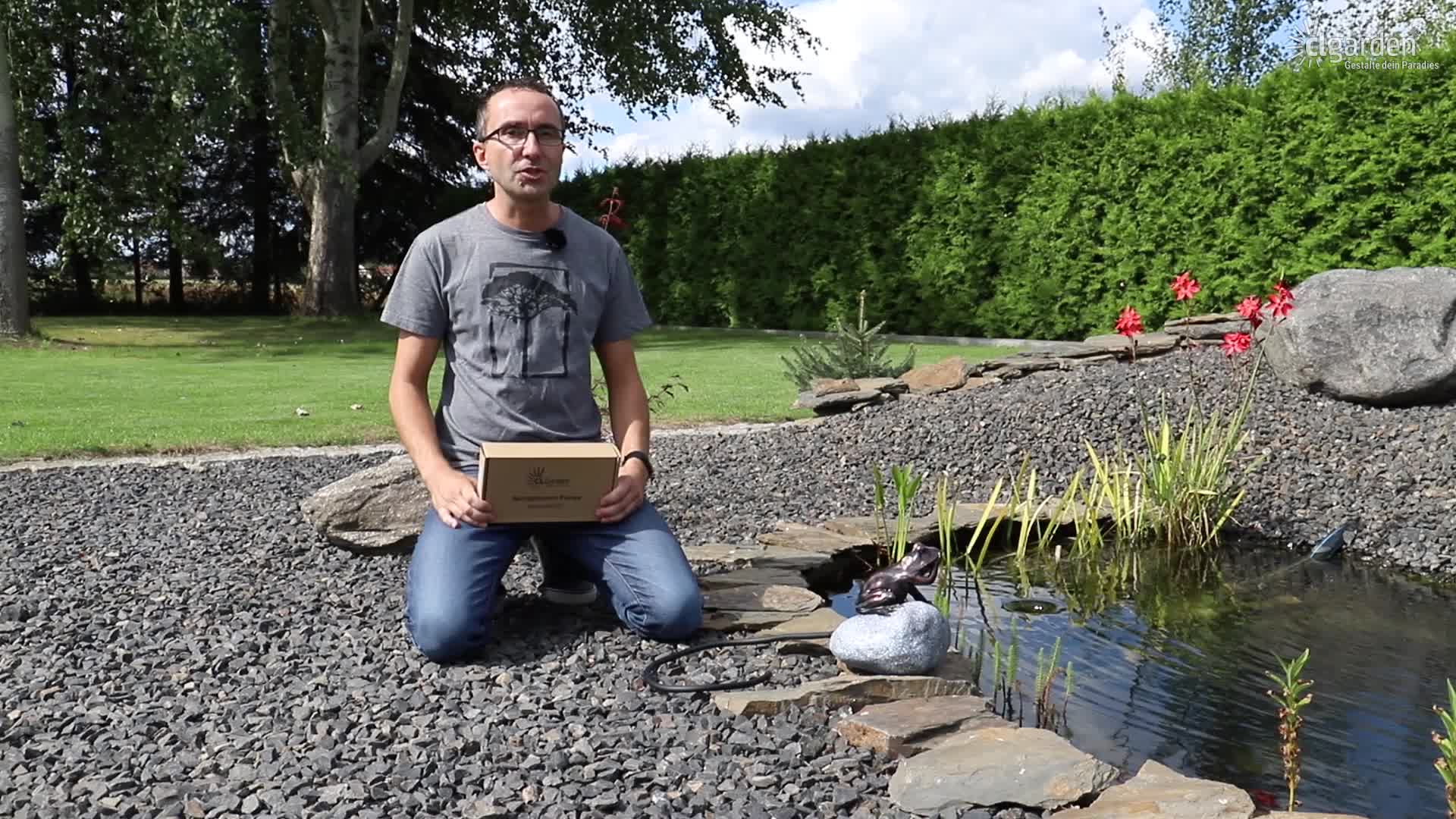CLGarden kleine Springbrunnenpumpe NSP1E für Wasserspeier Produktbild-Vorschau 7