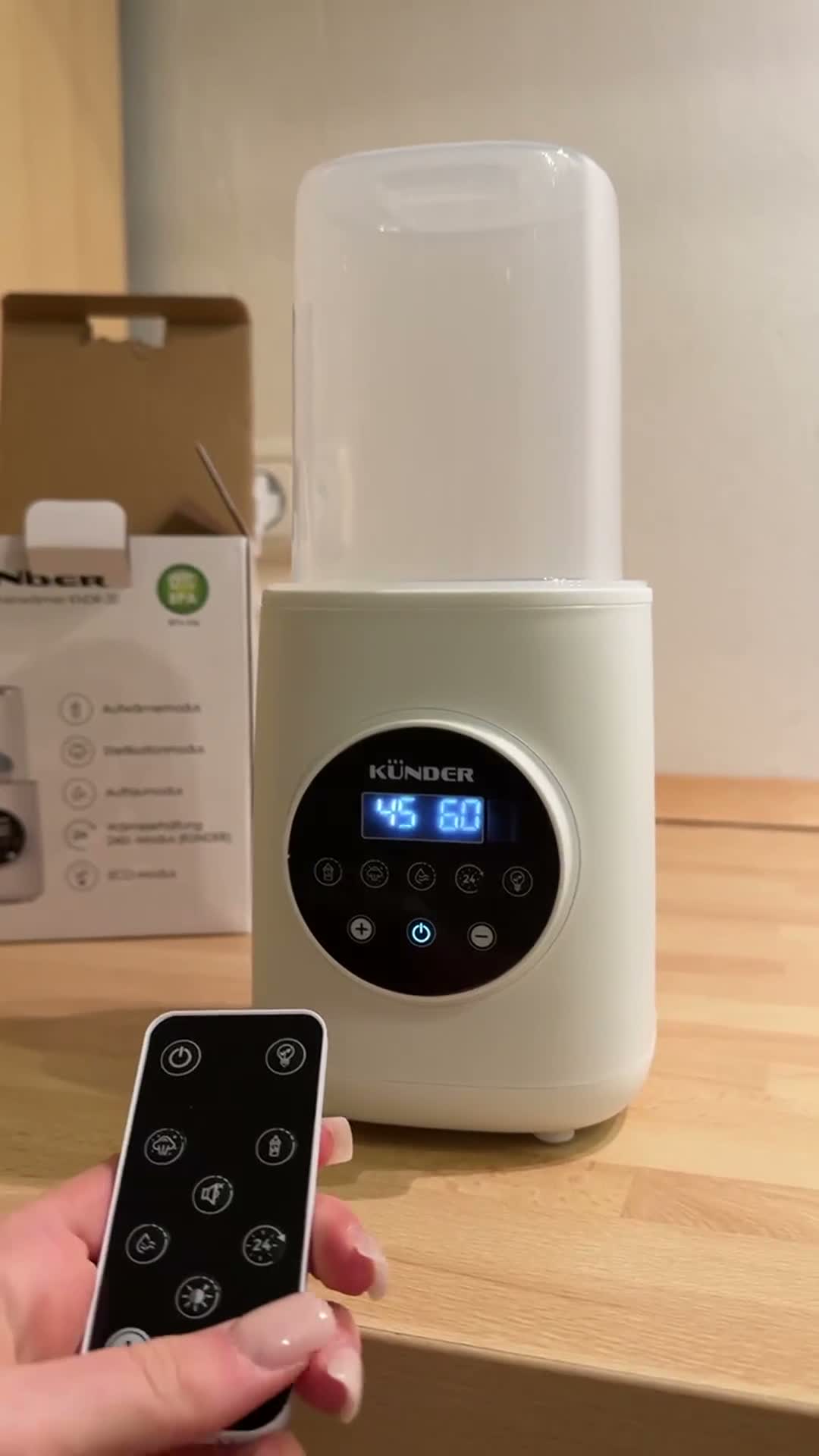 Flaschenwärmer Baby 10-in-1 mit Fernbedienung, Produktbild-Vorschau 7