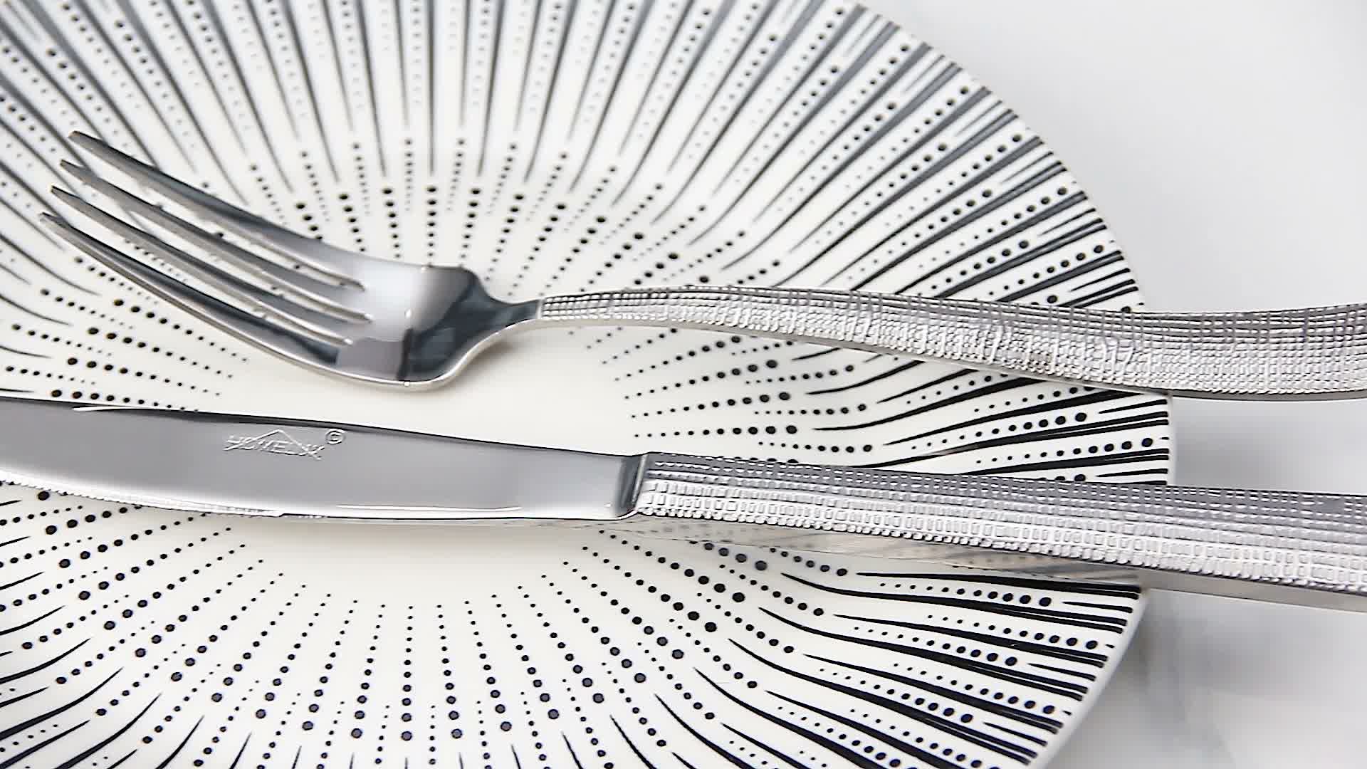 Besteck Set 12 Personen,72-tlg Edelstahl Besteckset,Cutlery Produktbild-Vorschau 7