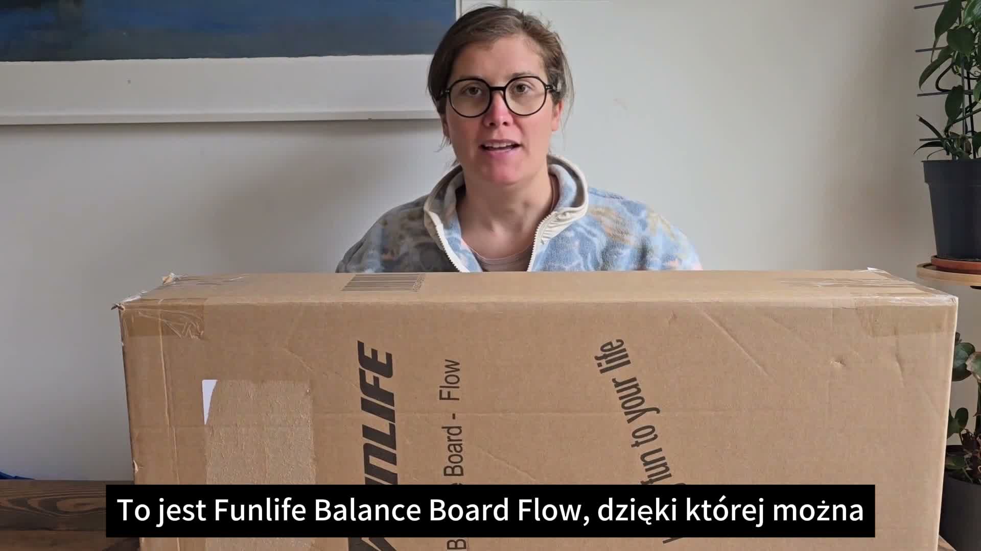 Deska równoważna FunLife z drewna brzozowego z kółkiem Podgląd zdjęcia produktu 7
