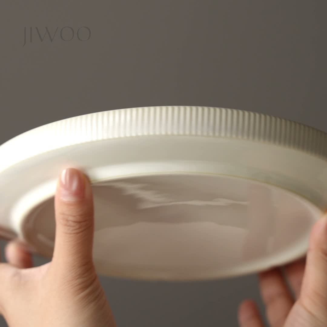 Teller set 4er Ø20 cm Keramik Speiseteller Dessertteller Produktbild-Vorschau 7