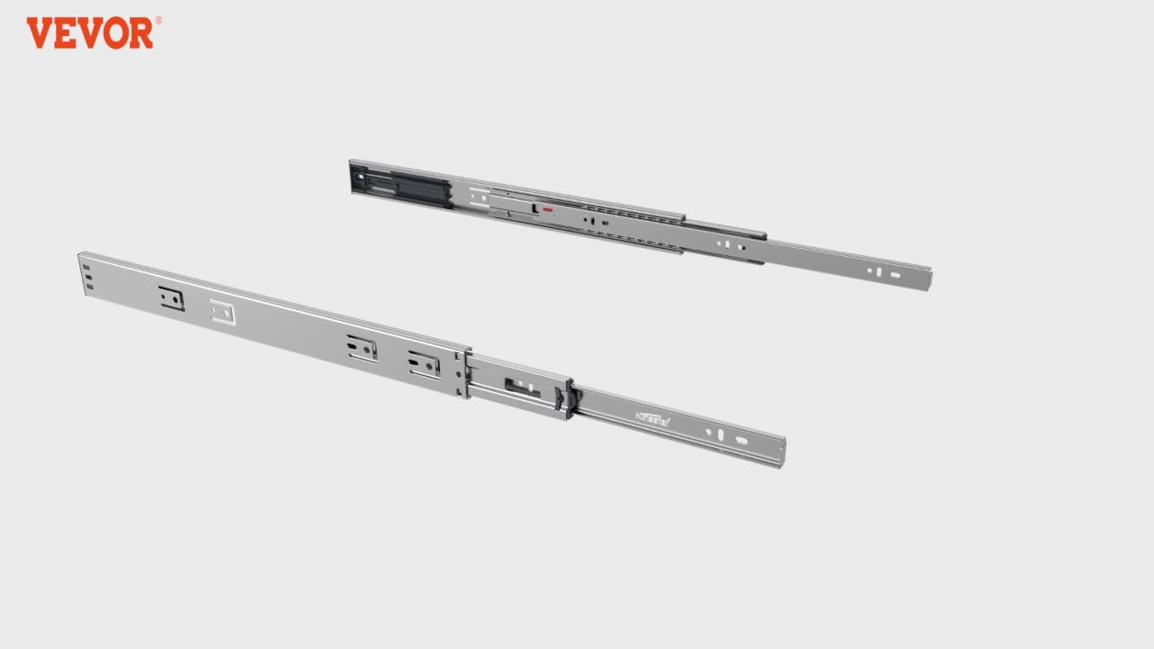 Prowadnice szuflad VEVOR 14" Udźwig 45,4 kg Prowadnice z Podgląd zdjęcia produktu 7