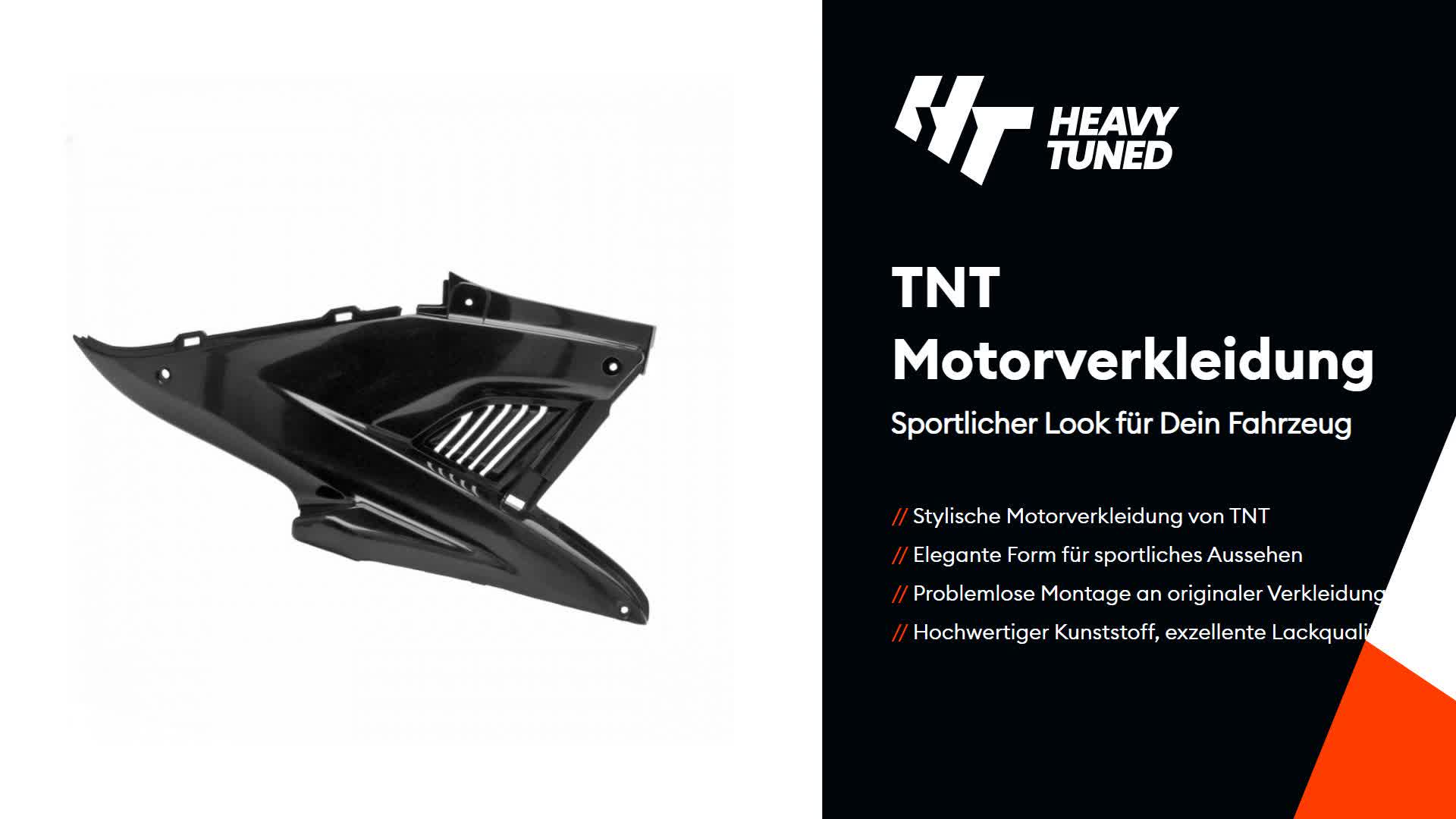TNT Motorverkleidung rechts kompatibel mit MBK/Yamaha Produktbild-Vorschau 2