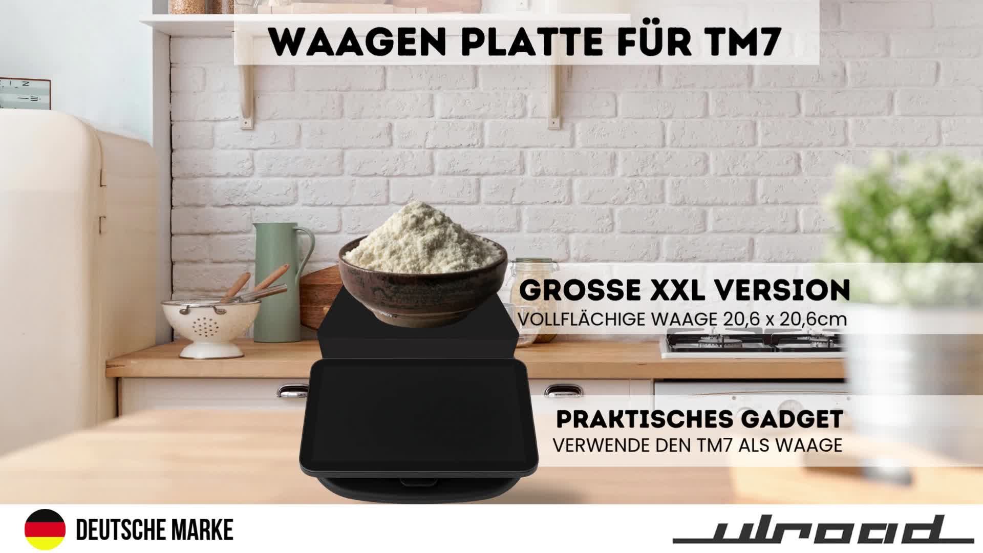 WAAGEN PLATTE kompatibel mit Thermomix TM7 Wiegeplatte Produktbild-Vorschau 7