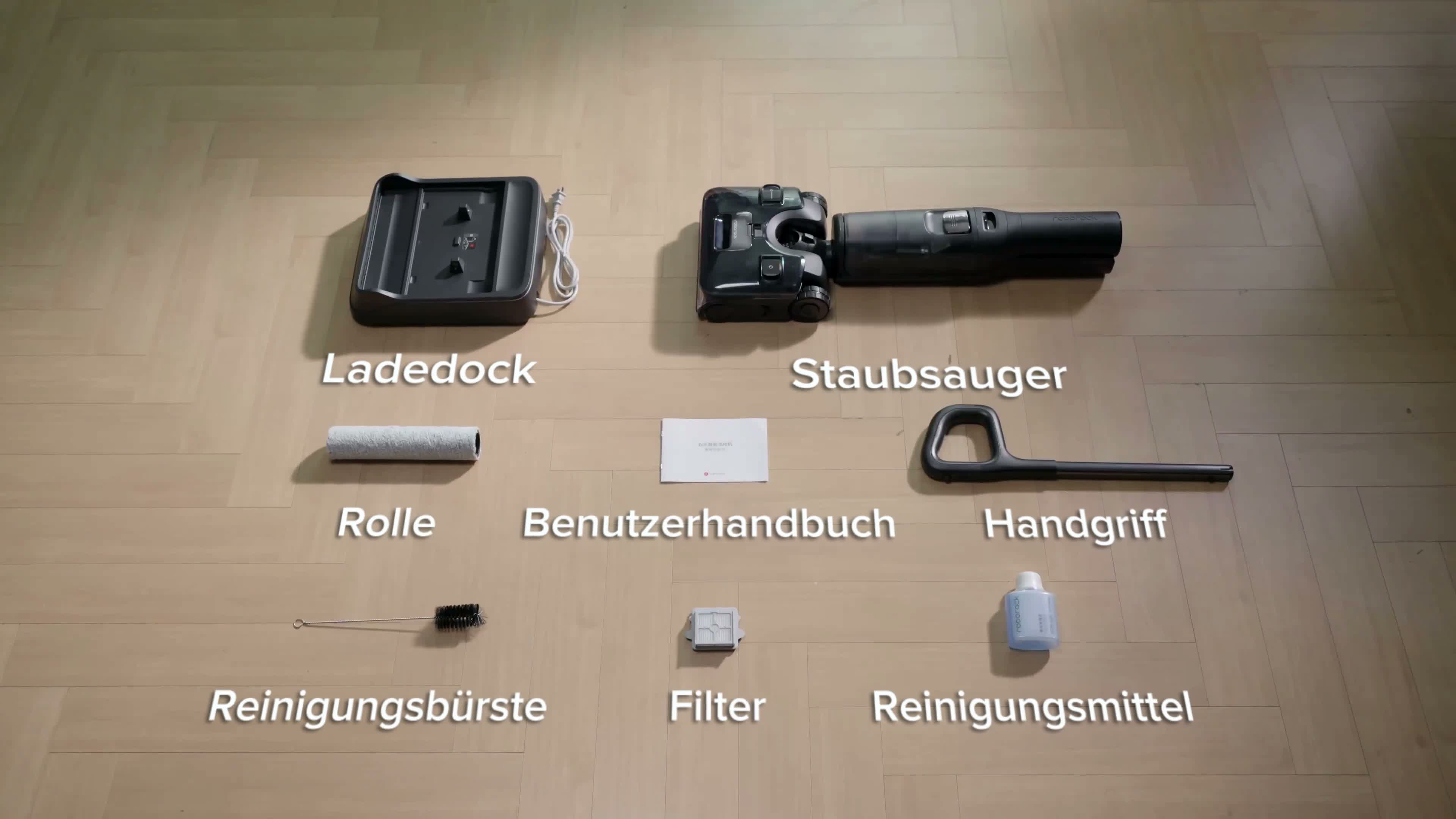 Roborock F25 Ultra Nass Trockensauger mit Dampf, 180 °C Produktbild-Vorschau 7
