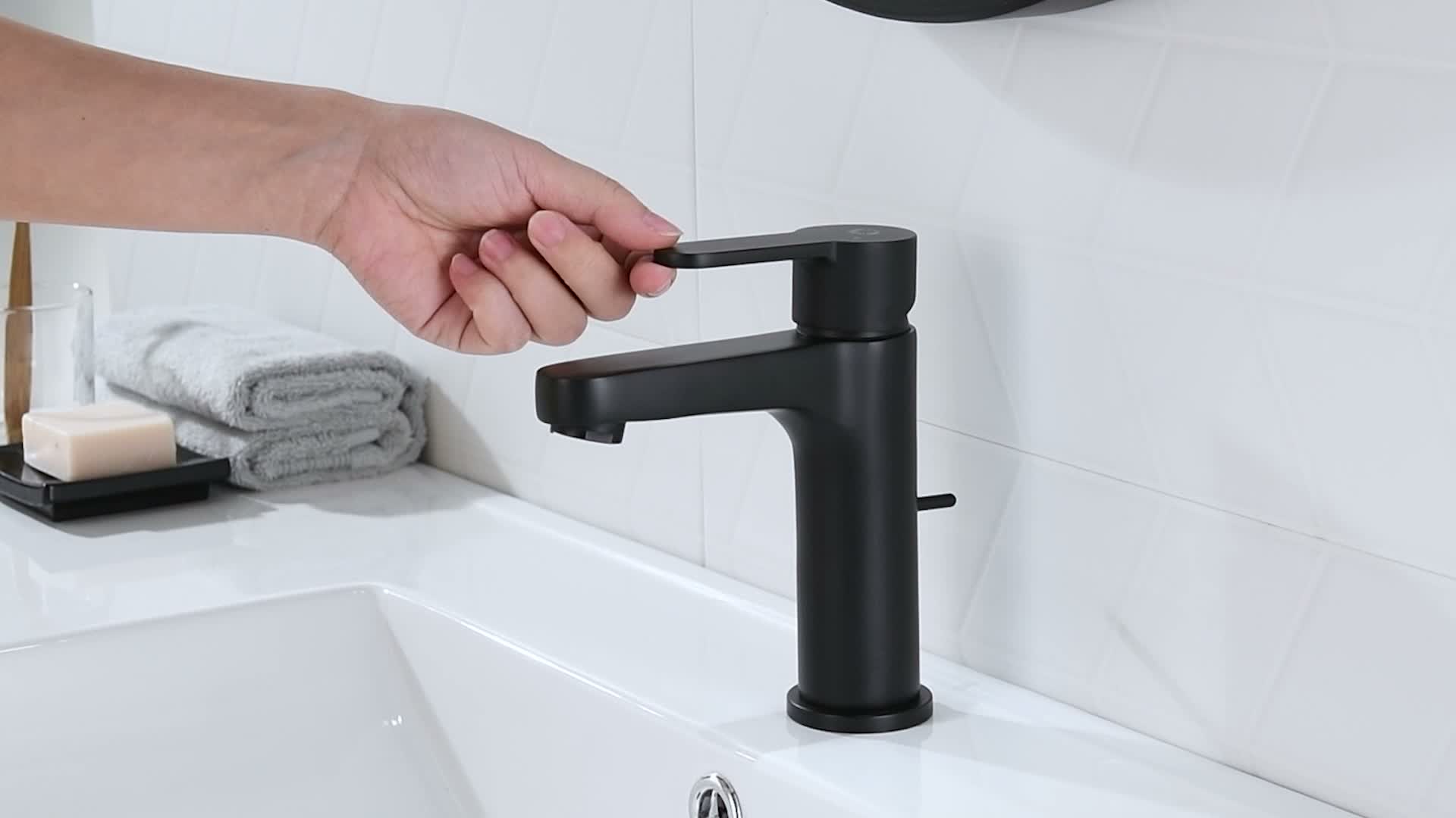 Cecipa Sensor Wasserhahn Bad Waschtischarmatur mit Produktbild-Vorschau 7