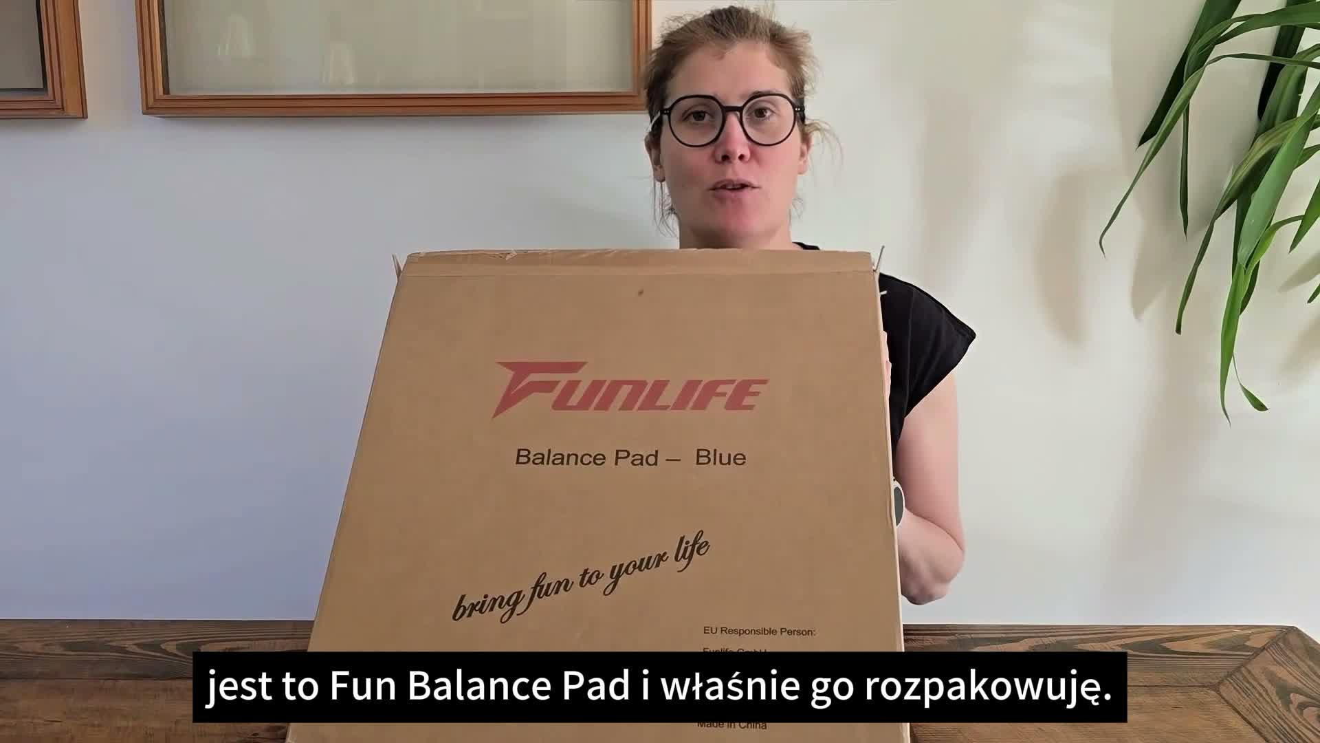 FunLife Balance Pad 40x40x5 cm – poduszka do ćwiczeń Podgląd zdjęcia produktu 7