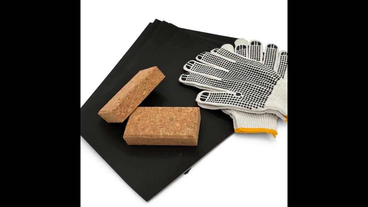 Schleifpapier 230x280 mm 6 Körnungen mit Schleifblock für Produktbild-Vorschau 5