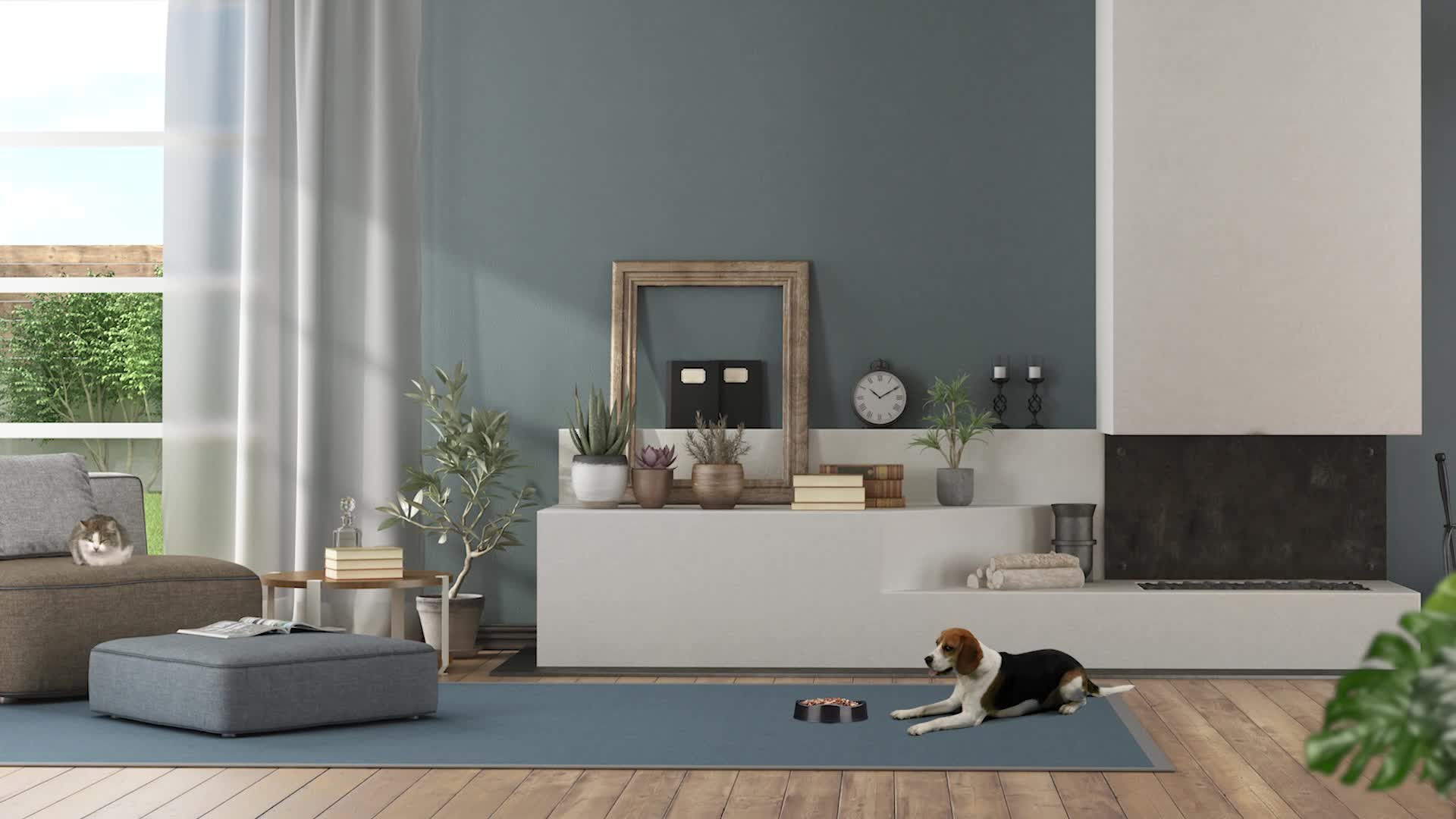 Relaxdays Anti Schling Napf Hund, Kunststoff, rutschfest, Produktbild-Vorschau 7