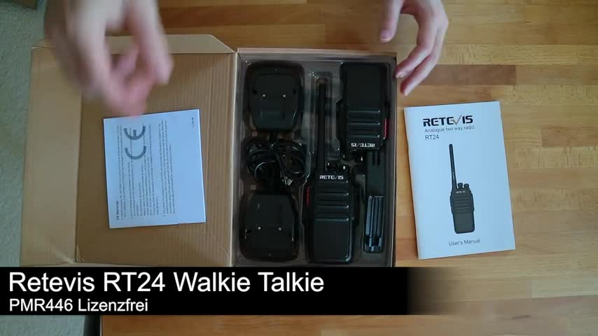 Retevis RT24 Walkie Talkie PMR446, Ricetrasmittenti Anteprima dell’immagine prodotto 7