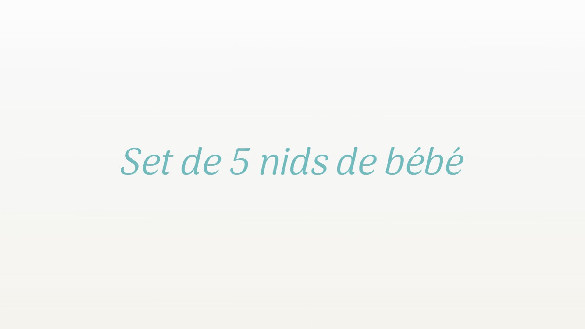 Cocon de Naissance Complet 5 Pièces Lantigo avec Couverture et Oreiller - 2