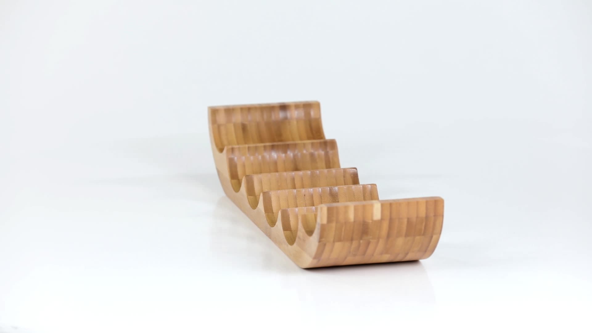 relaxdays Weinregal Bambus 6 Flaschen Produktbild-Vorschau 4