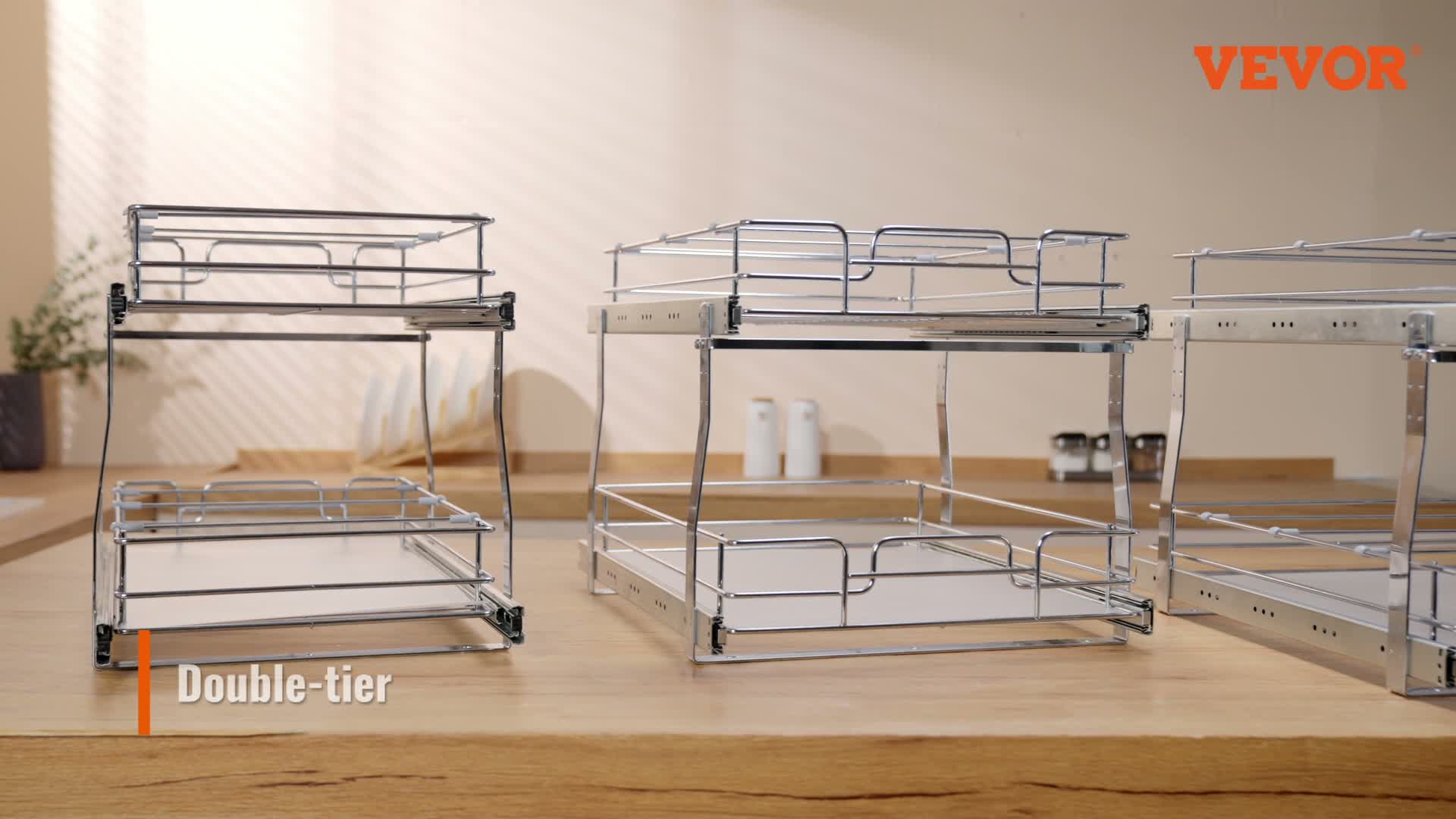 VEVOR ausziehbares Gewürzregal (431x533x383 mm) Produktbild-Vorschau 7