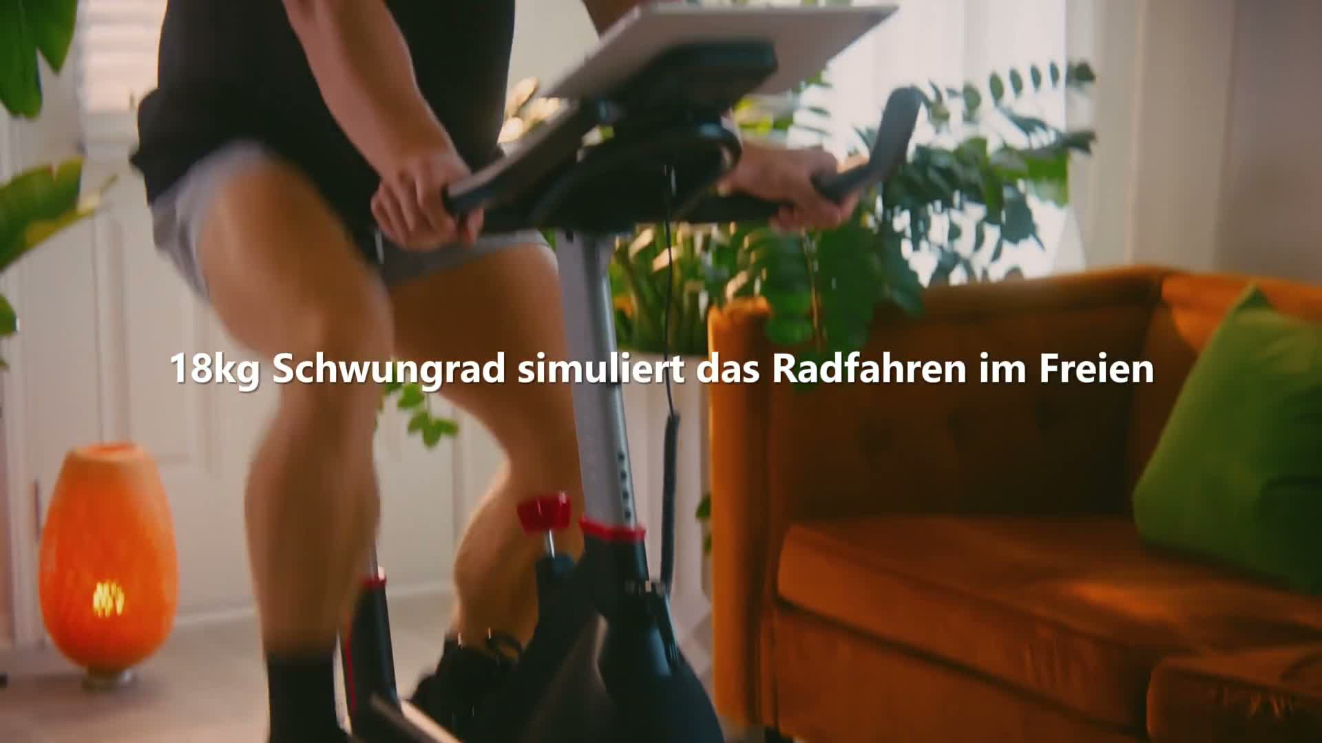 Leises Magnetischer Heimtrainer, Fitnessbike für Zuhause Produktbild-Vorschau 7