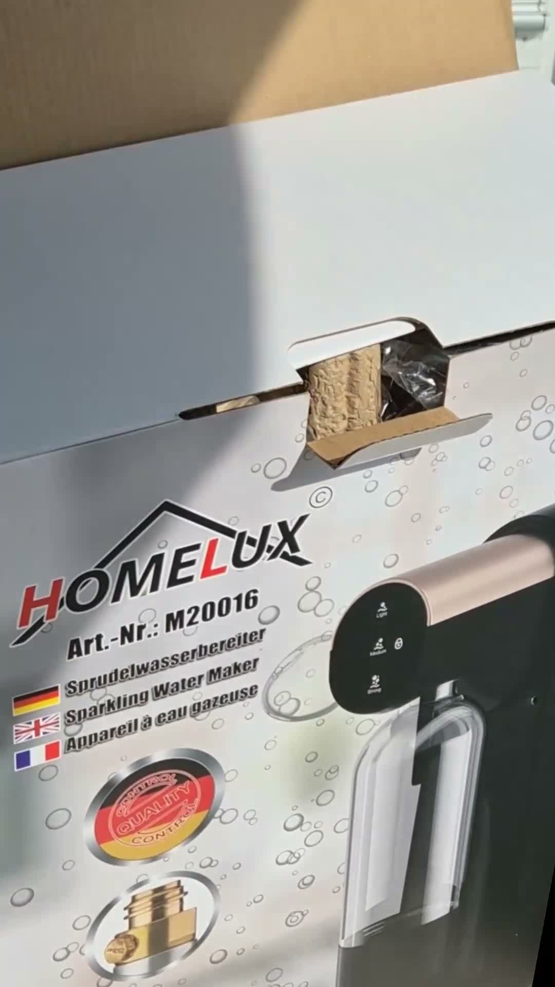 Wassersprudler, Elektrischer Sprudelwasser Maschine mit 1 Produktbild-Vorschau 7