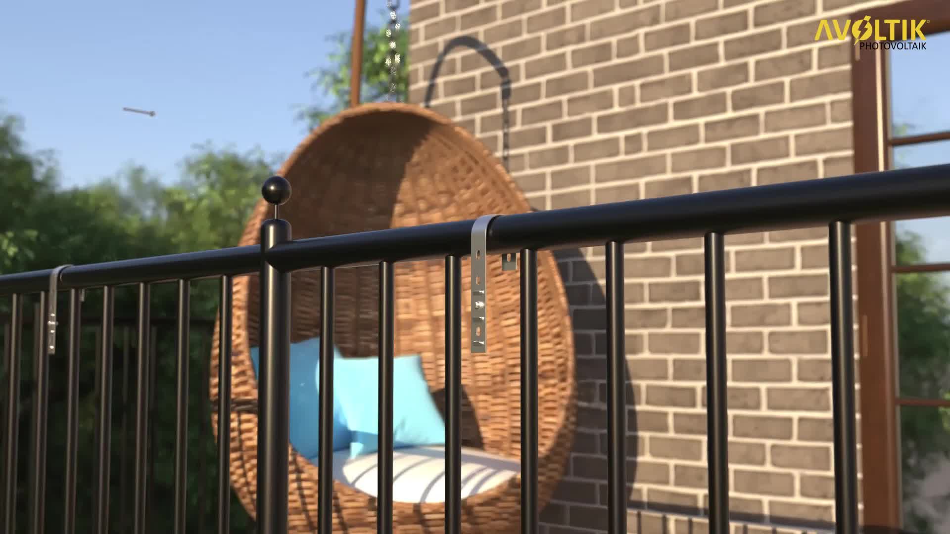 Balkon Halterung Solarpanel Solarmodul PV Modul Befestigung Produktbild-Vorschau 7