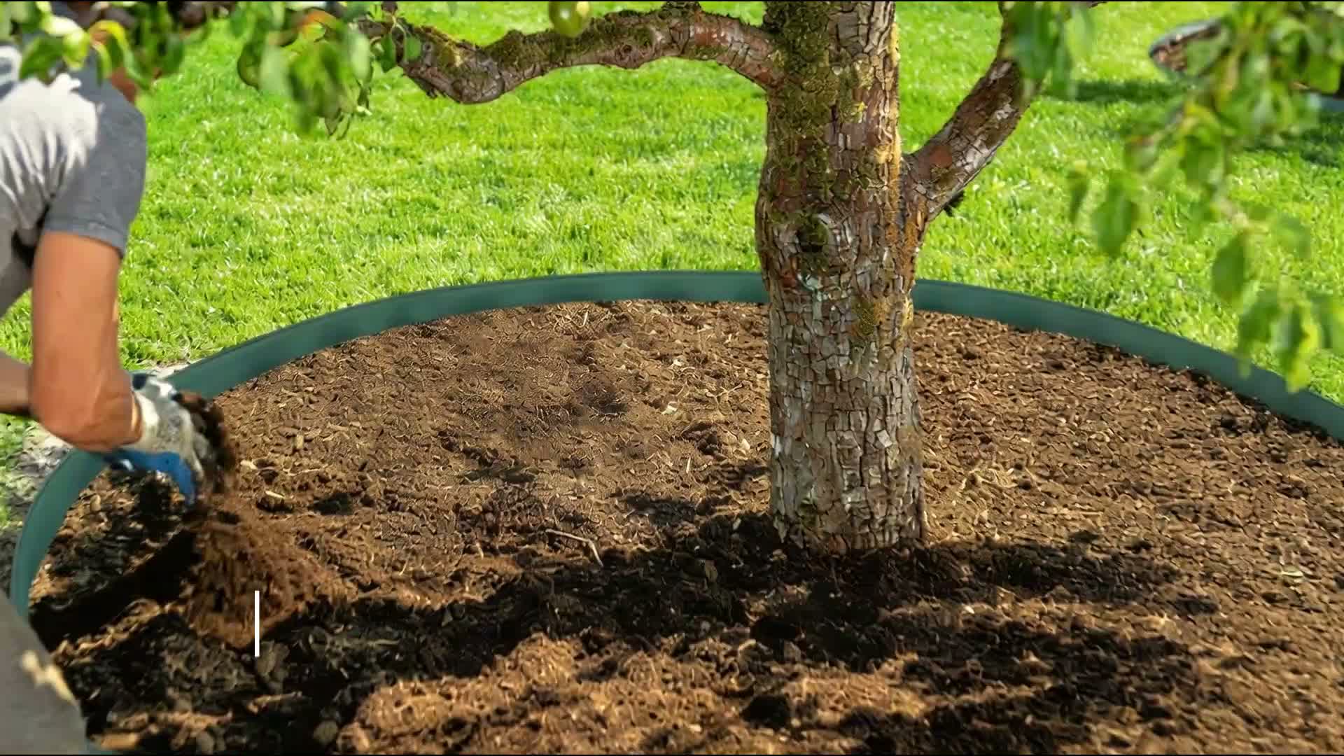 TRMLBE Bordure de pelouse flexible 10m Bordure de jardin en Voir les images du produit 7