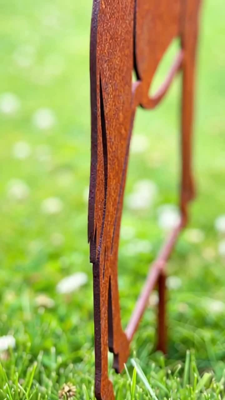 Gartendekoration Esel Metall Rustikal Produktbild-Vorschau 7