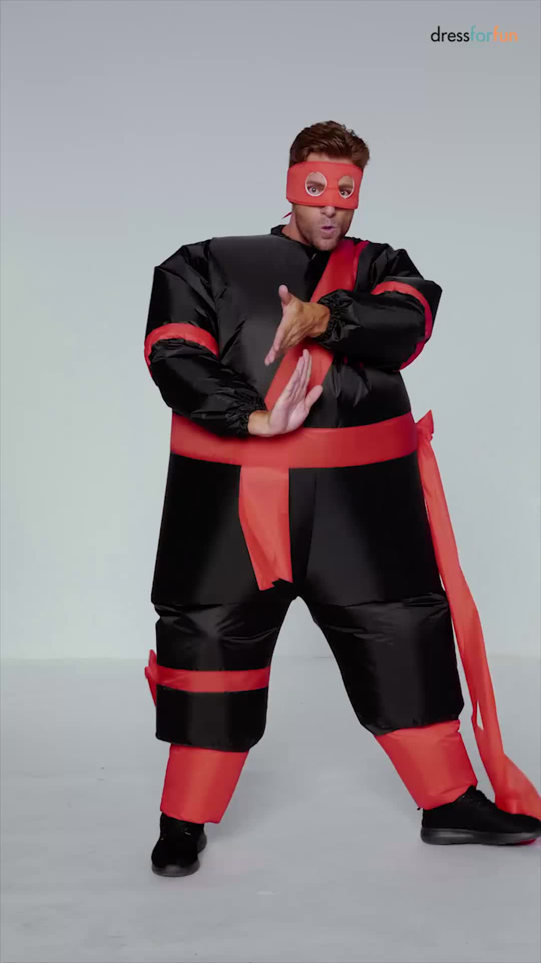 dressforfun® Aufblasbares Kostüm Ninja Produktbild-Vorschau 7