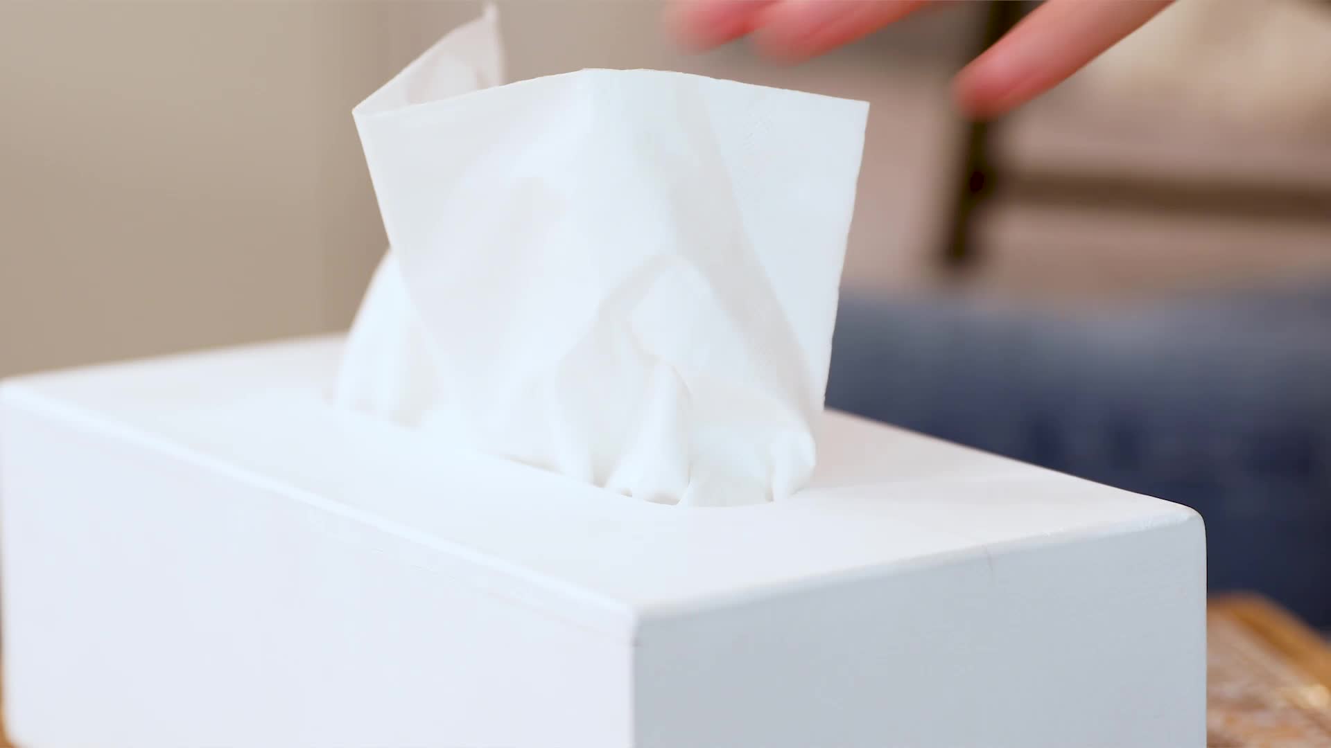 Relaxdays Tücherbox Bambus, Taschentuchbox mit Produktbild-Vorschau 7