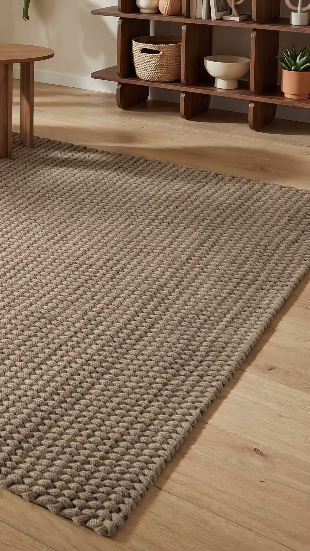Ted Baker In- & Outdoor Teppich Rope, Braun, handgemacht, Produktbild-Vorschau 7