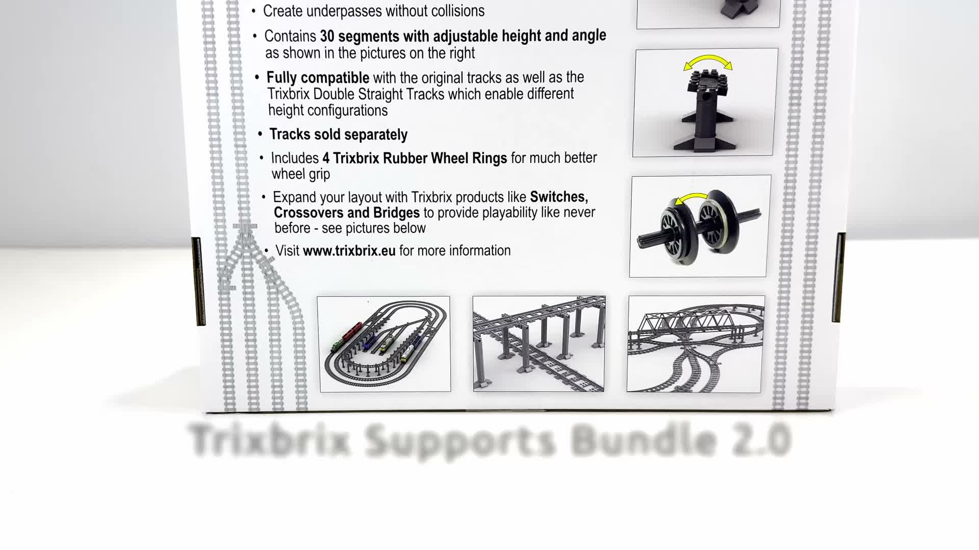 Trixbrix Zvýhodnený balíček podpier 2.0 – koľajnice pre Náhľad obrázku produktu 7