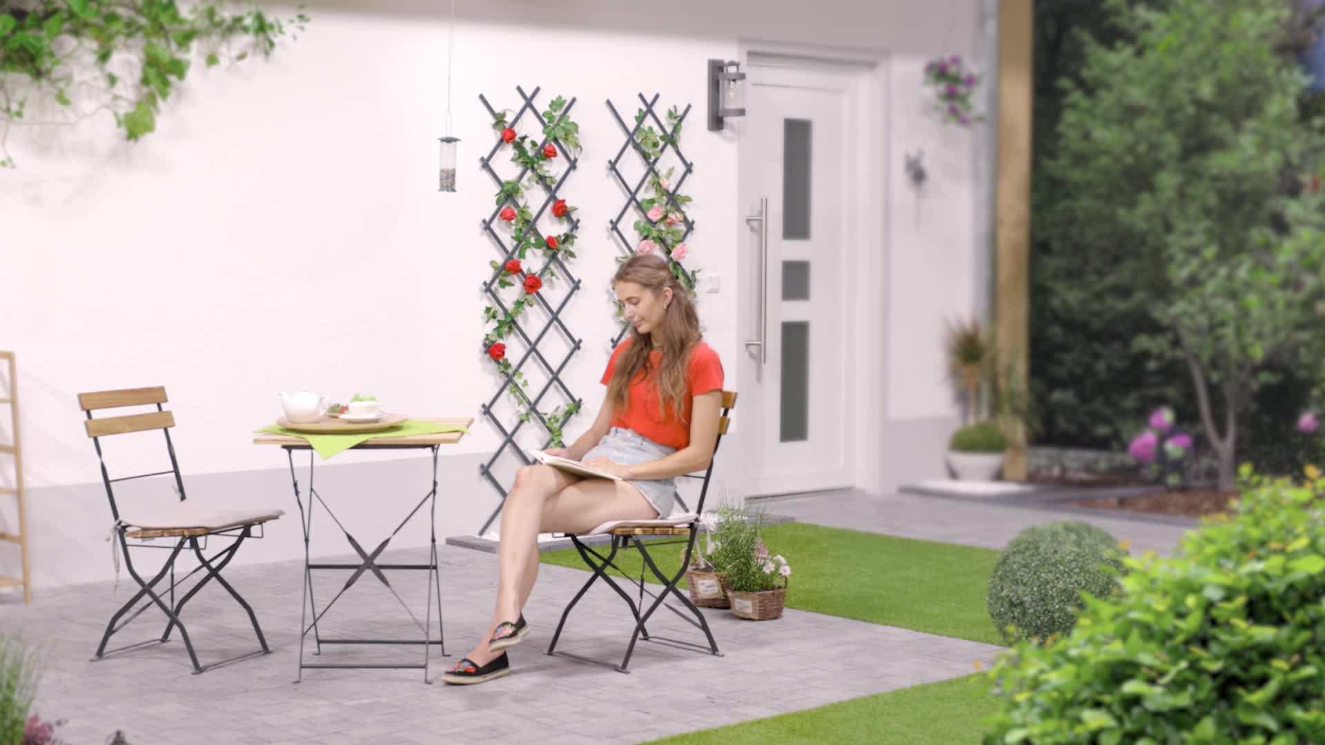 Relaxdays Vogelfutterstation 2er Set, zum Aufhängen, Produktbild-Vorschau 7