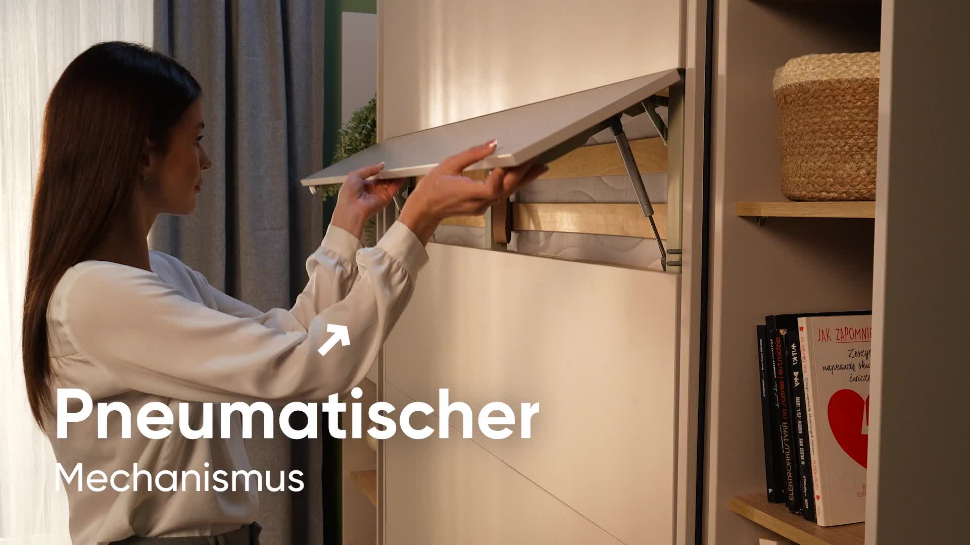 MEBLINI Schrankbett Bed Concept - Wandbett mit Lattenrost - Produktbild-Vorschau 7