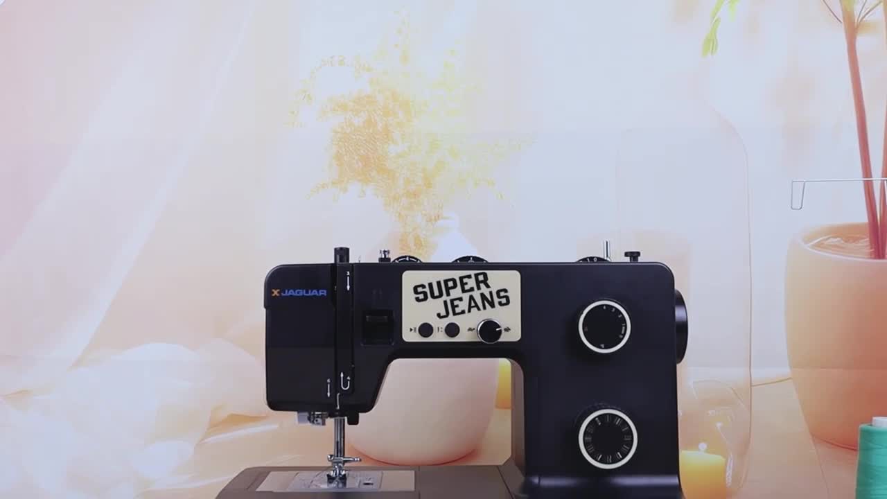 Jaguar SJ-34E Nähmaschine | 34 Stiche | Servo-Motor | Tisch Produktbild-Vorschau 7