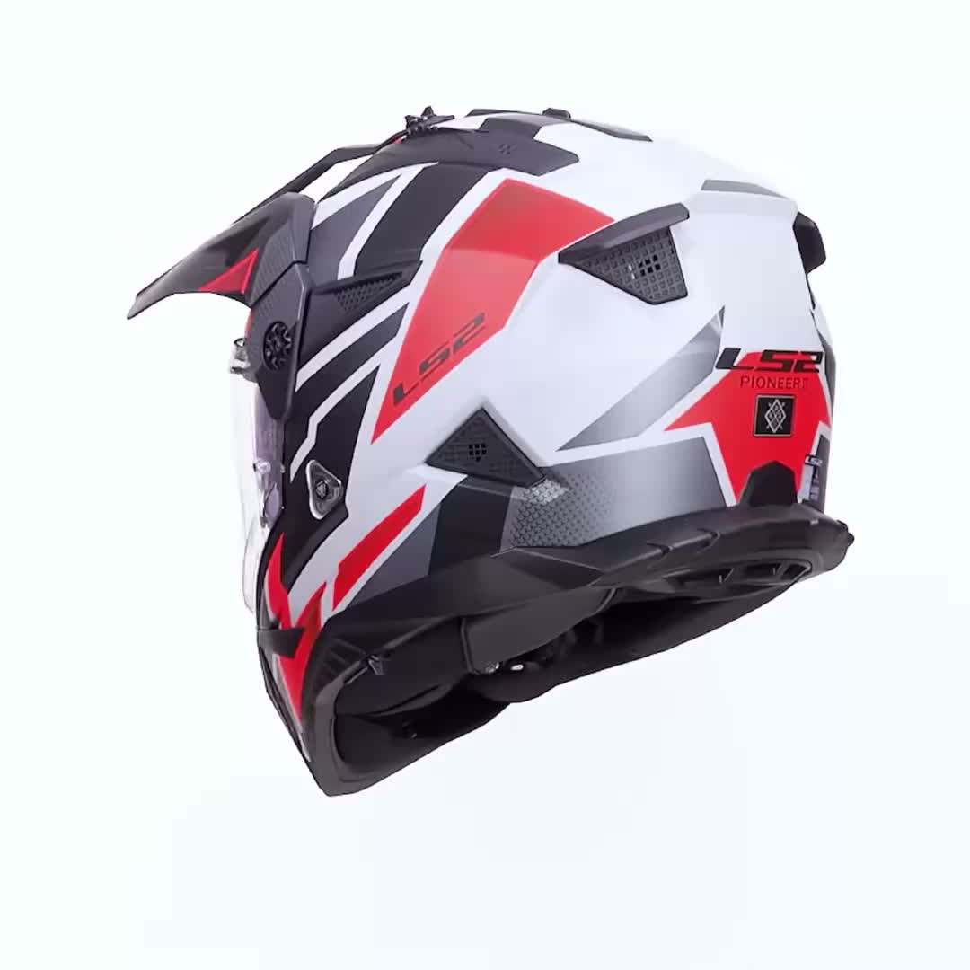 LS2 MX702 PIONEER II SOLID Integralhelm matt schwarz XL Produktbild-Vorschau 7