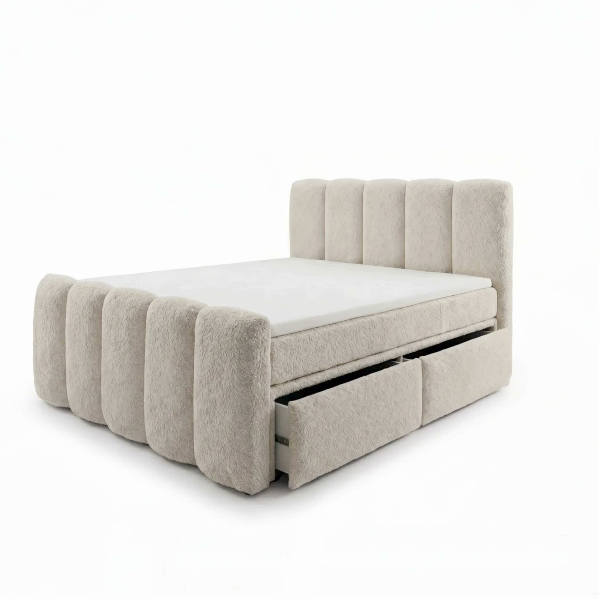ELVORA DESIGN. Boxspringbett 180x200 cm Bettkasten und Produktbild-Vorschau 7