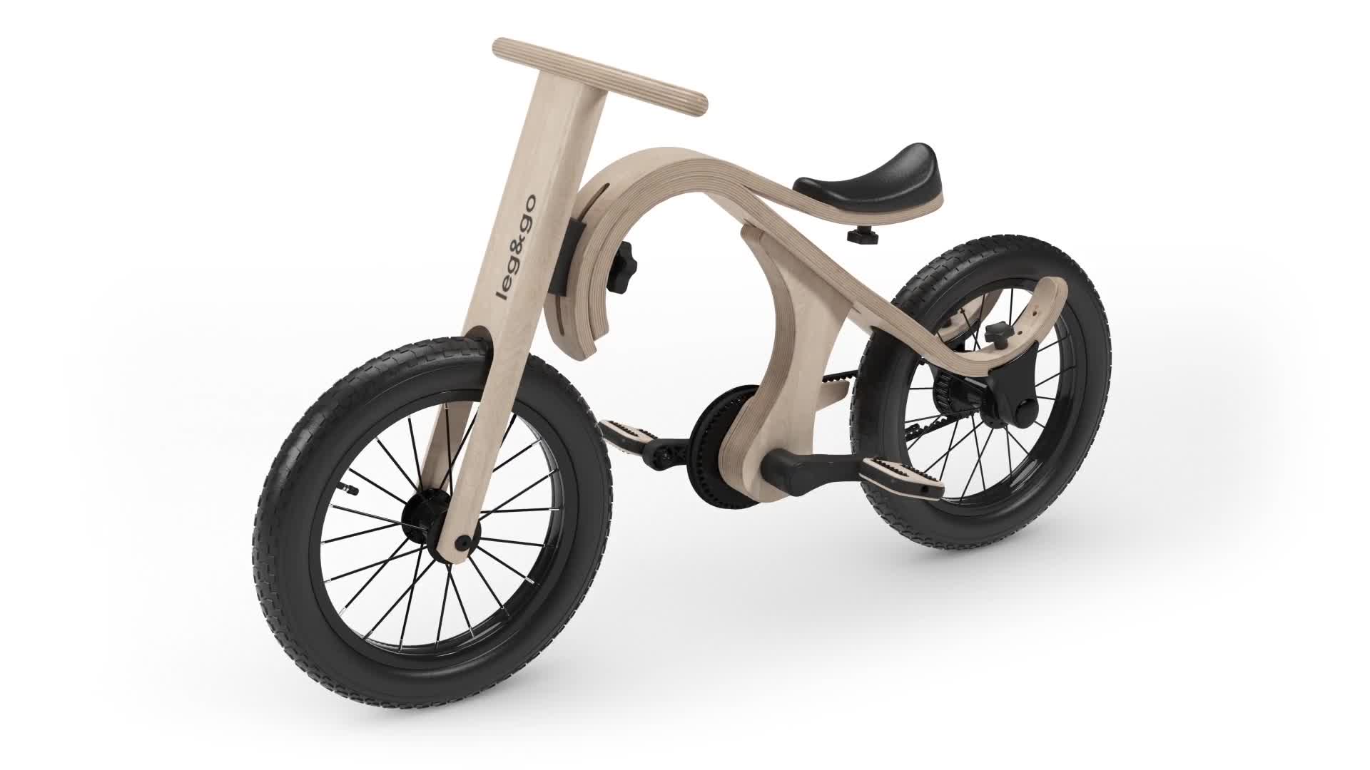 Fahrradpedale (Zusatzteil) für leg&go 3in1 Laufrad aus Produktbild-Vorschau 7