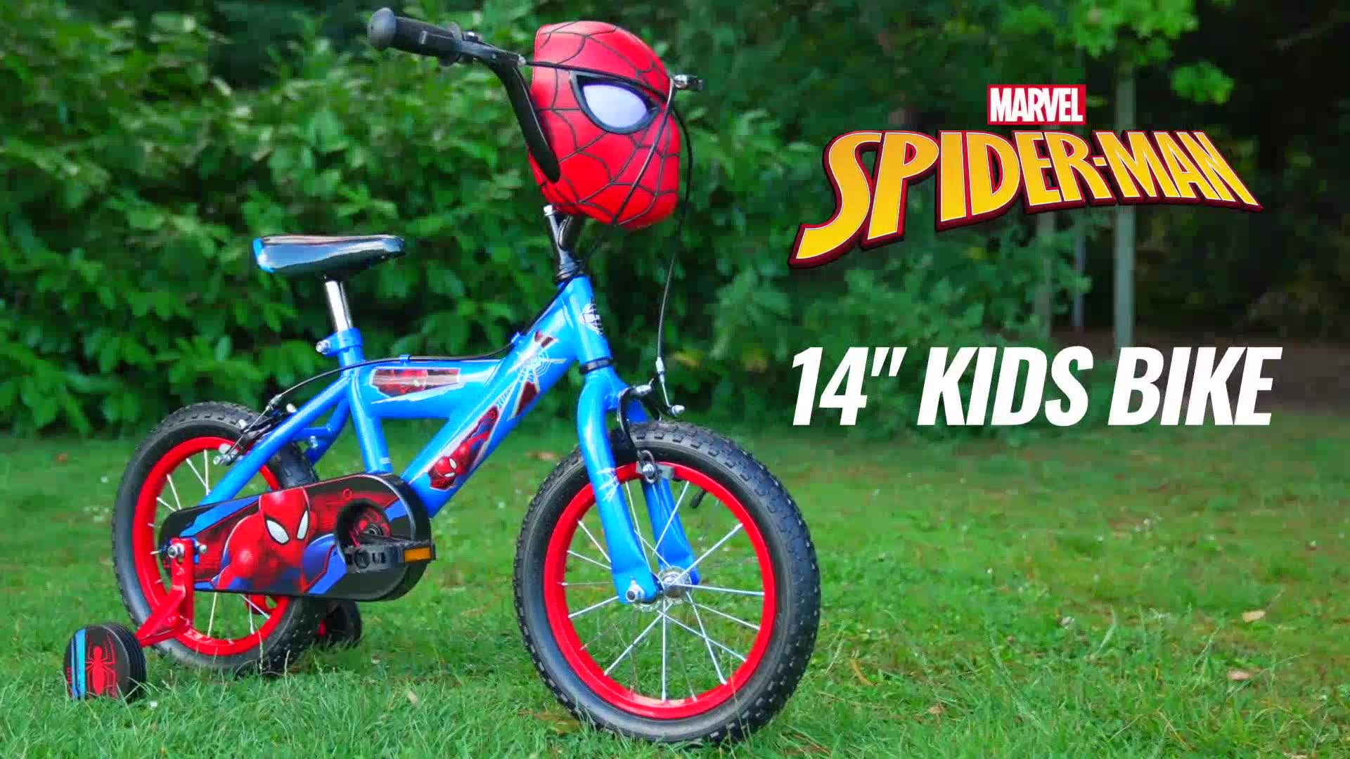 Huffy Marvel Spider-Man 14 Zoll Kinderfahrrad Produktbild-Vorschau 7