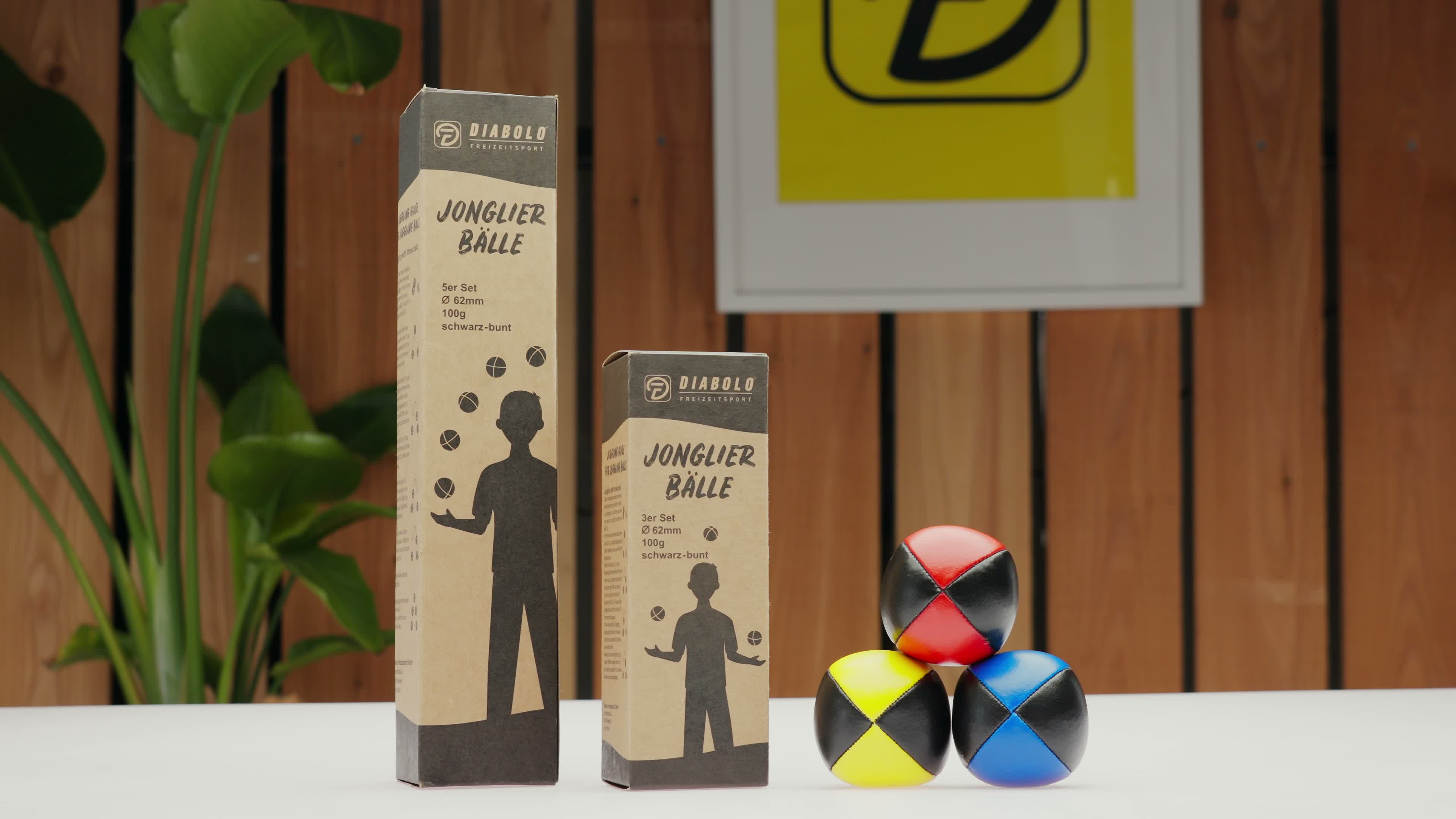 Diabolo jonglierbälle erwachsene -  62 mm Set mit 5 Produktbild-Vorschau 7