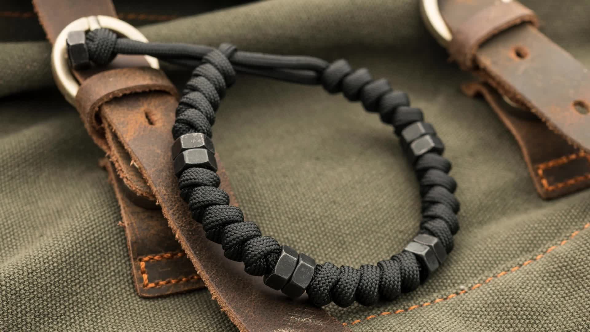 Relaxdays Paracord 4 mm, 80 m, reißfest, Paracord-Schnüre Produktbild-Vorschau 7