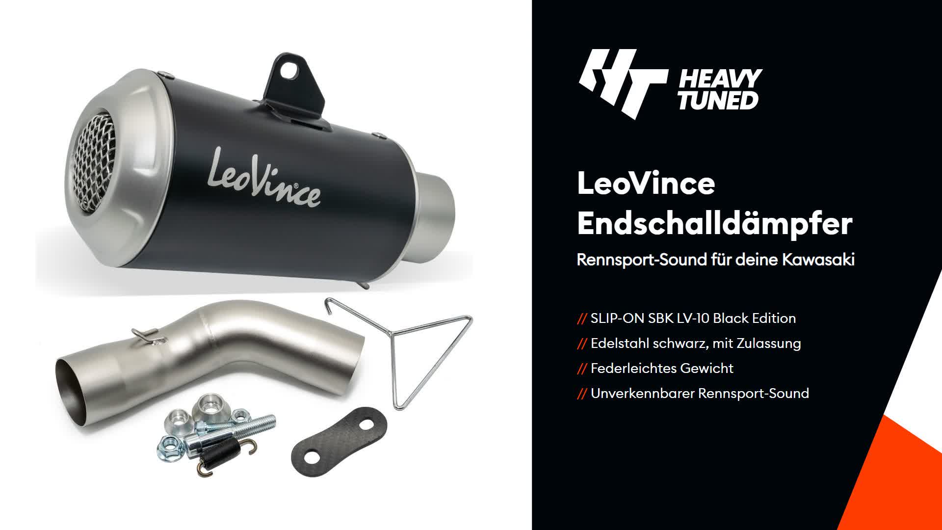 Leovince Lv-10 Black Edition Kawasaki Z 900 20-22 Produktbild-Vorschau 7