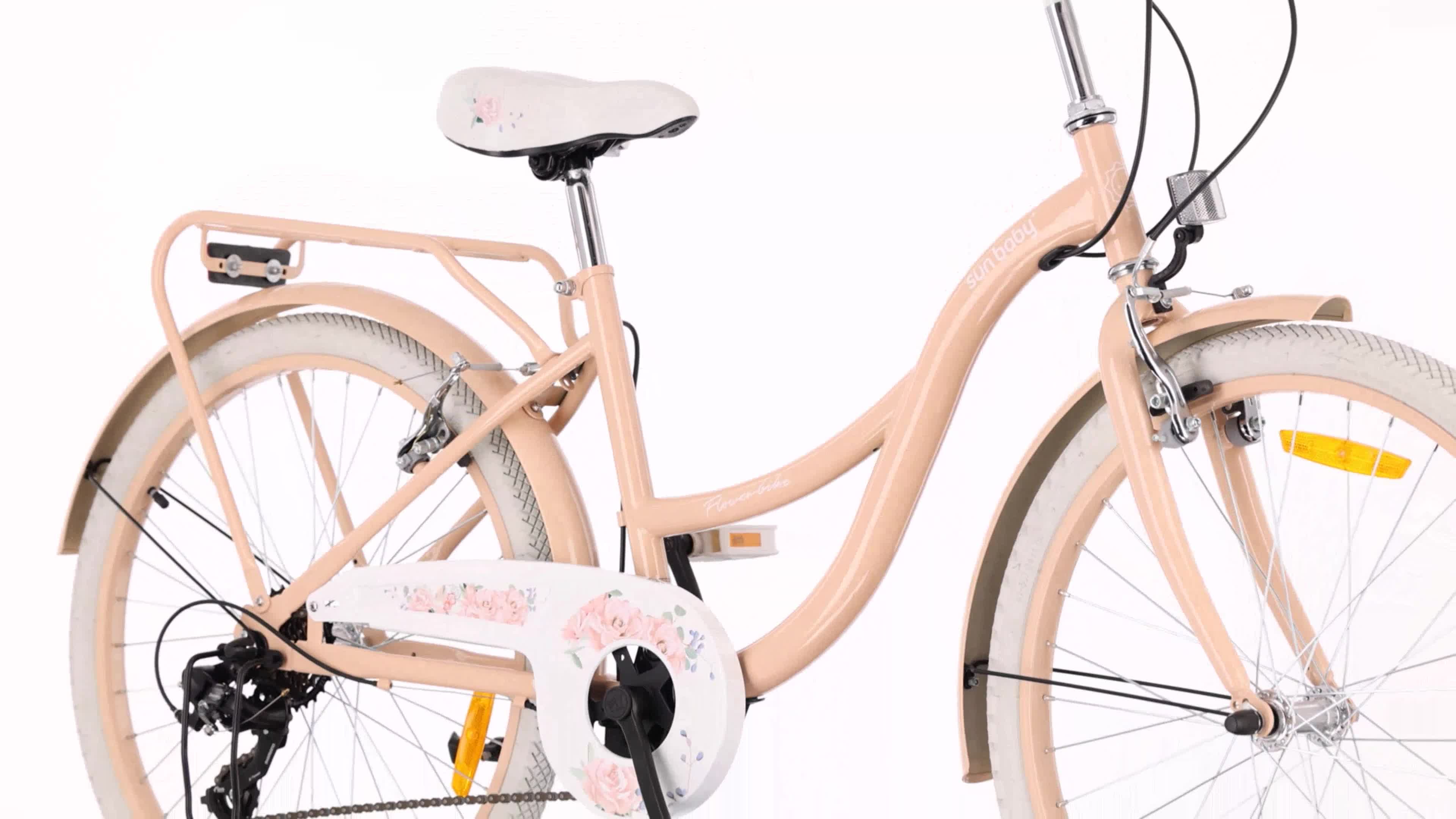 SUN BABY Flower Bike Kinderfahrrad 24 Zoll Mädchen, Fahrrad Produktbild-Vorschau 7